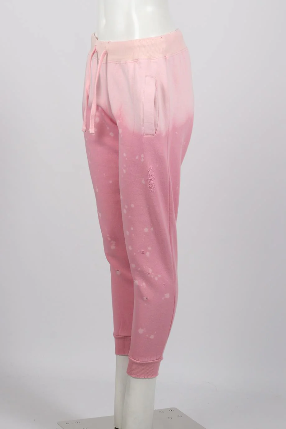 LA DITRESSE COTTON BLEND TRACK PANTS SMALL - Image 3