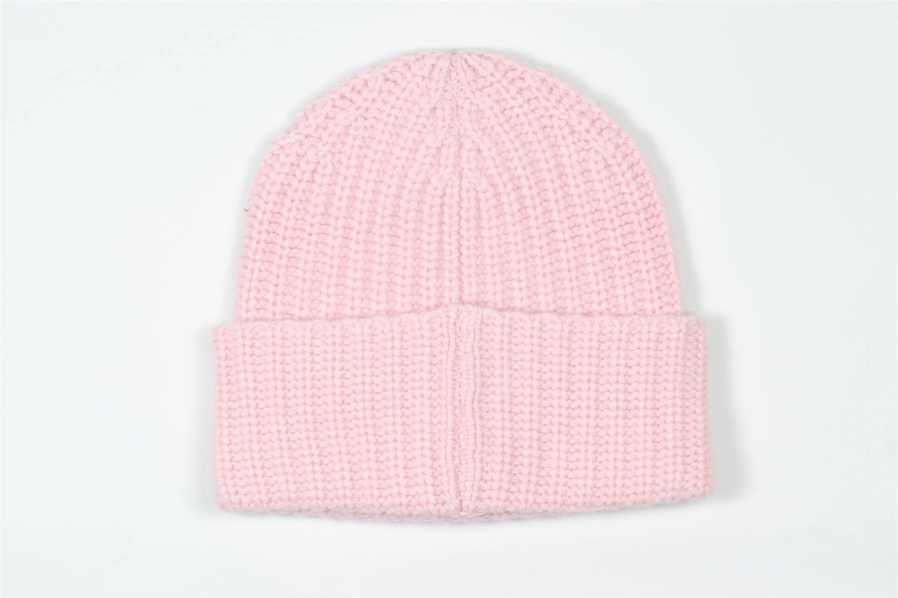 LA LIGNE PINK WOOL BEANIE ONE SIZE - Image 4