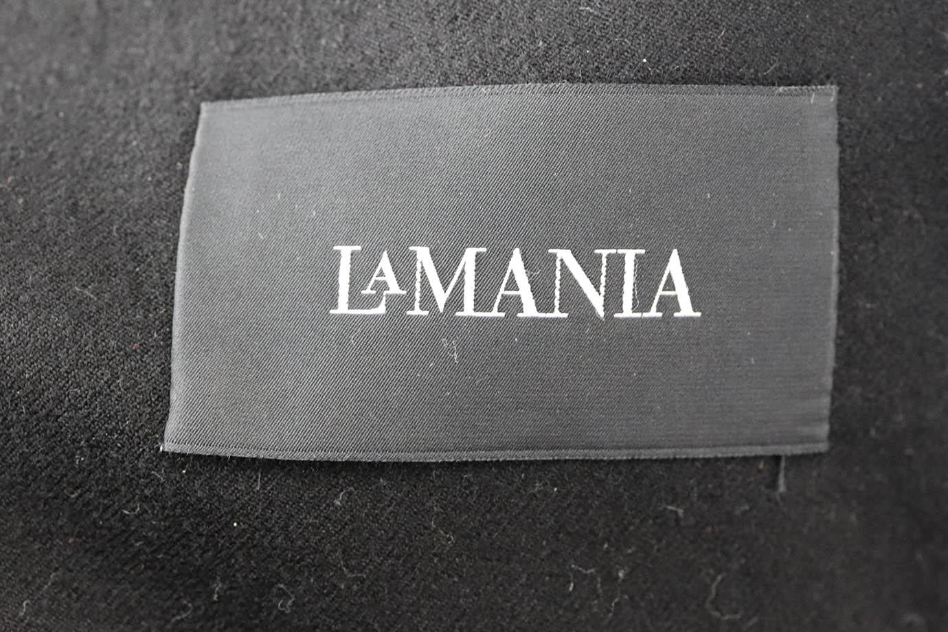 LA MANIA WOOL TAPERED LEG PANTS FR 38 UK 10 - Image 5