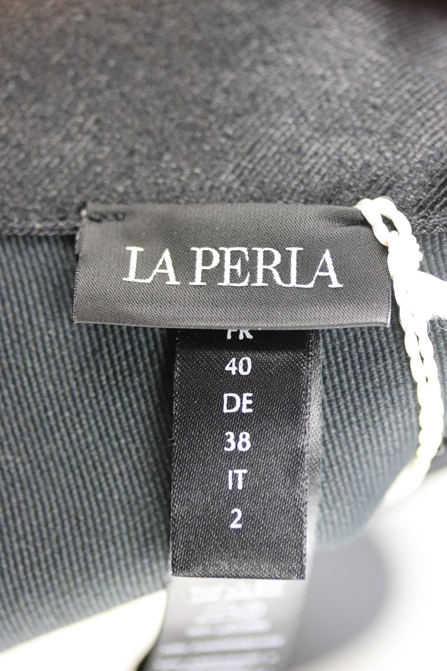 LA PERLA LACE PANELED WOOL BLEND SHORTS FR 40 UK 12 - Image 5