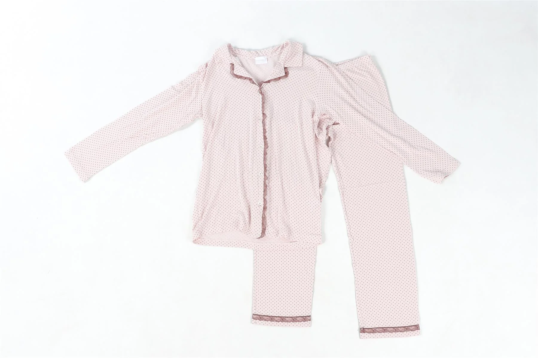 LA PERLA PINK KIDS GIRLS PYJAMA SET 10 YEARS - Image 2