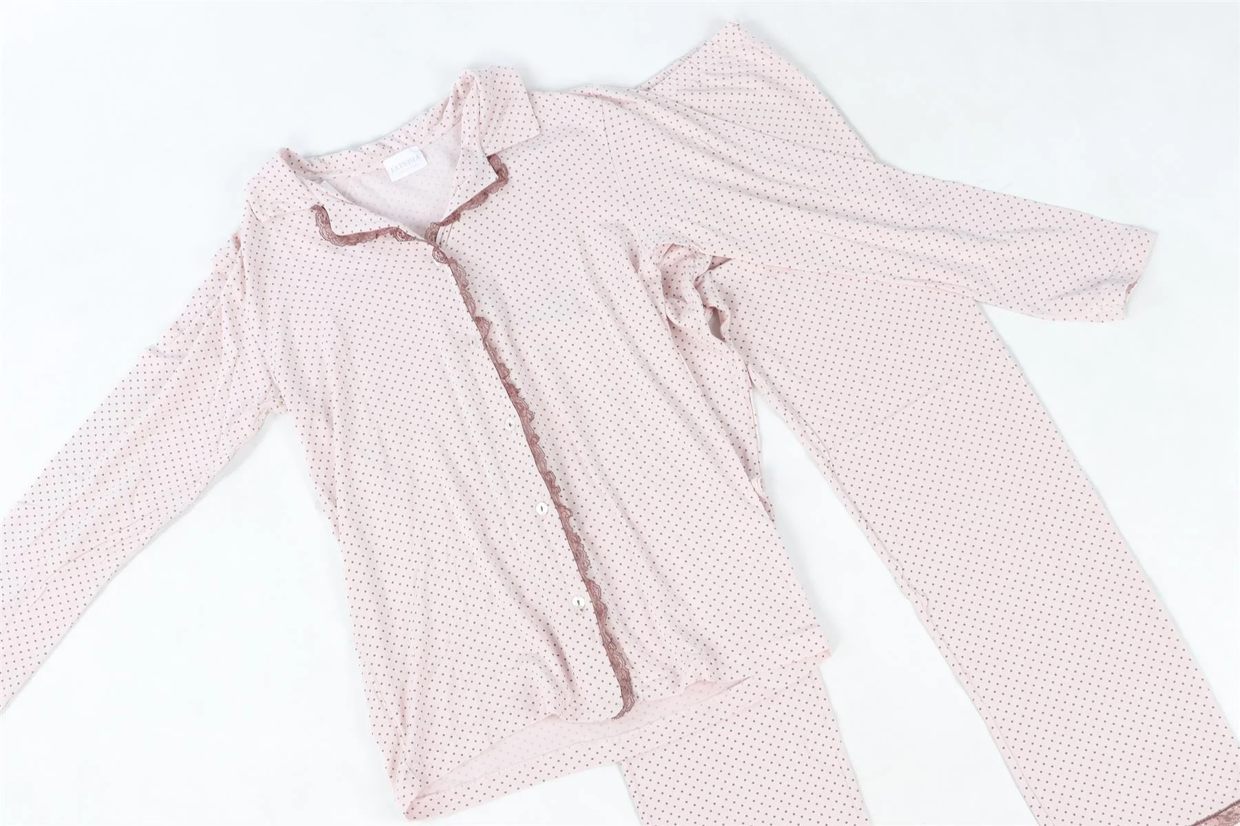 LA PERLA PINK KIDS GIRLS PYJAMA SET 10 YEARS - Image 3