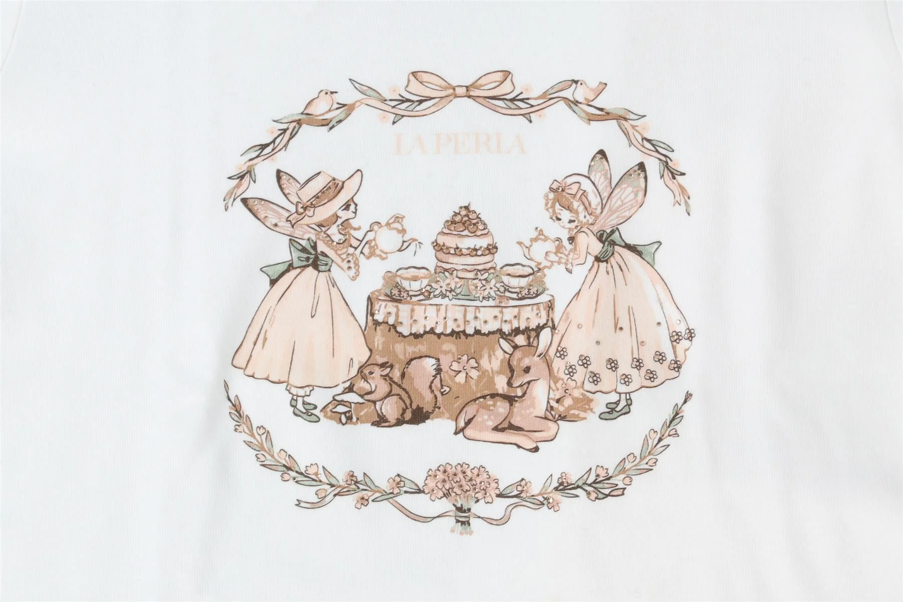 LA PERLA PINK KIDS GIRLS PYJAMA SET 12 YEARS - Image 4