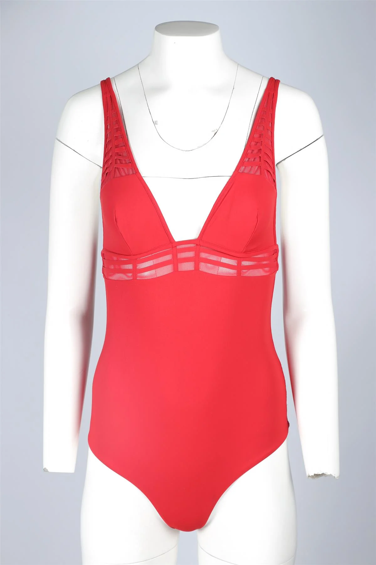 LA PERLA RED SWIMSUIT IT 46 UK 14 - Image 2