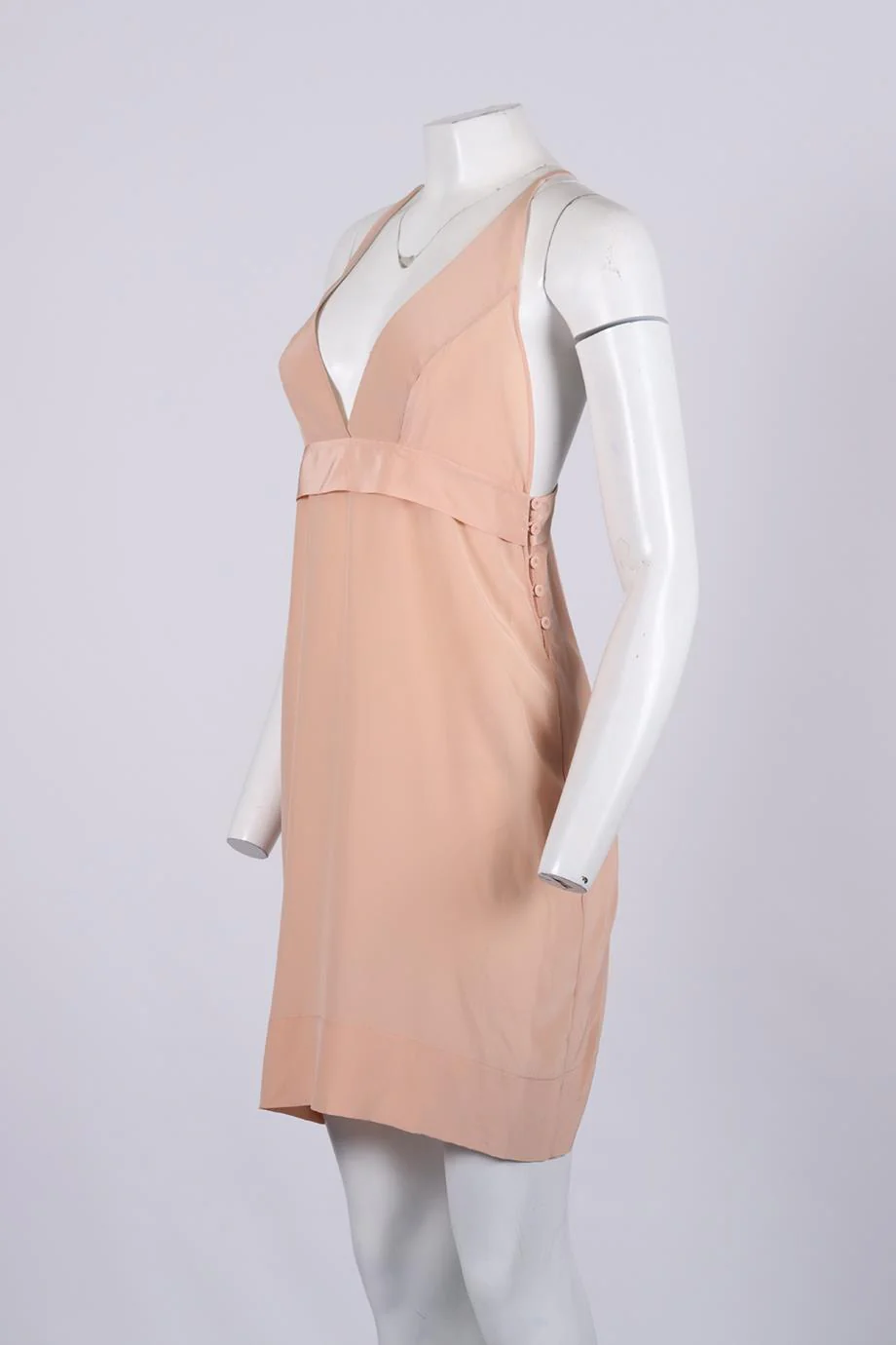 LA PERLA SILK MINI DRESS IT 42 UK 10 - Image 3