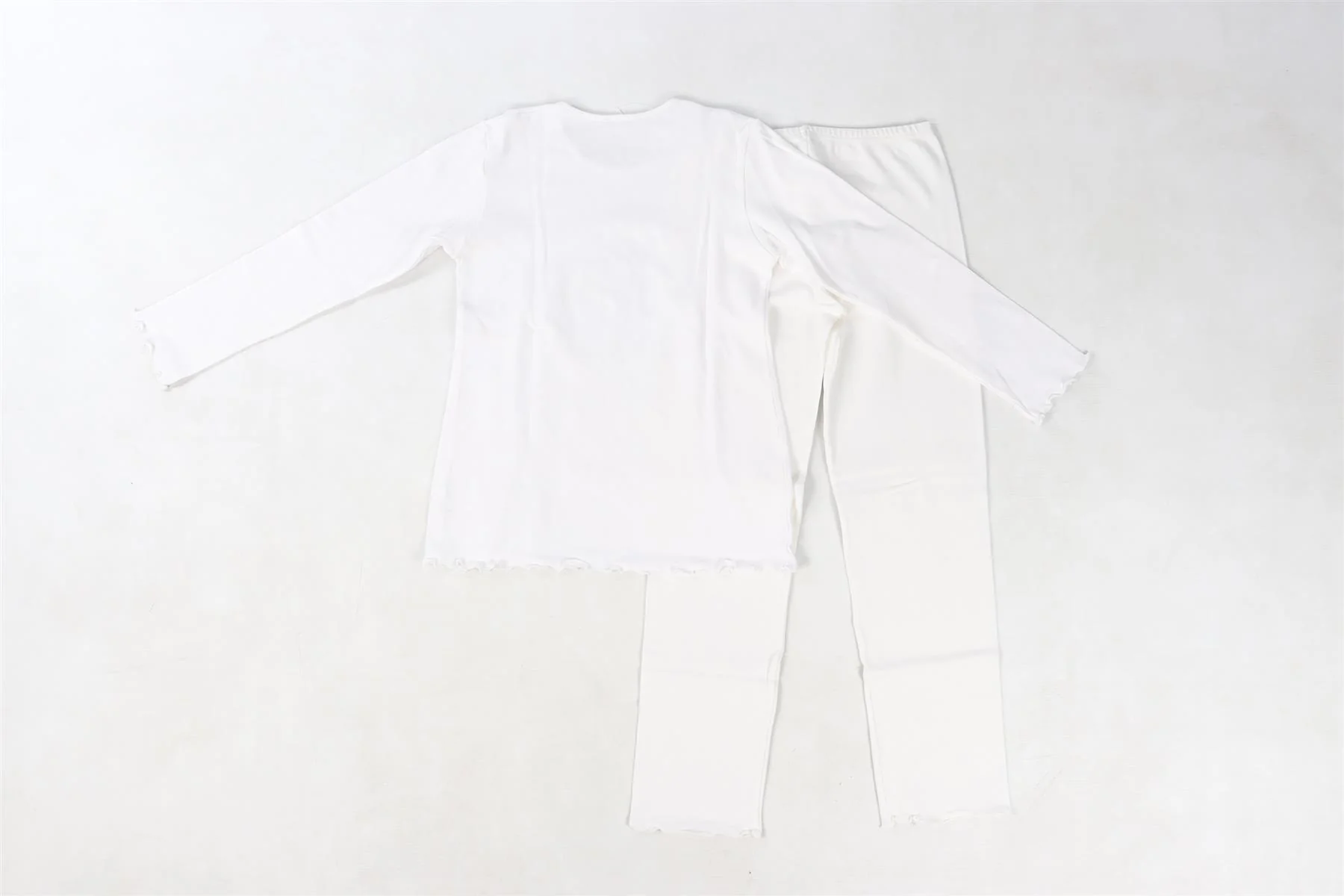 LA PERLA WHITE KIDS GIRLS PYJAMA SET 12 YEARS - Image 5