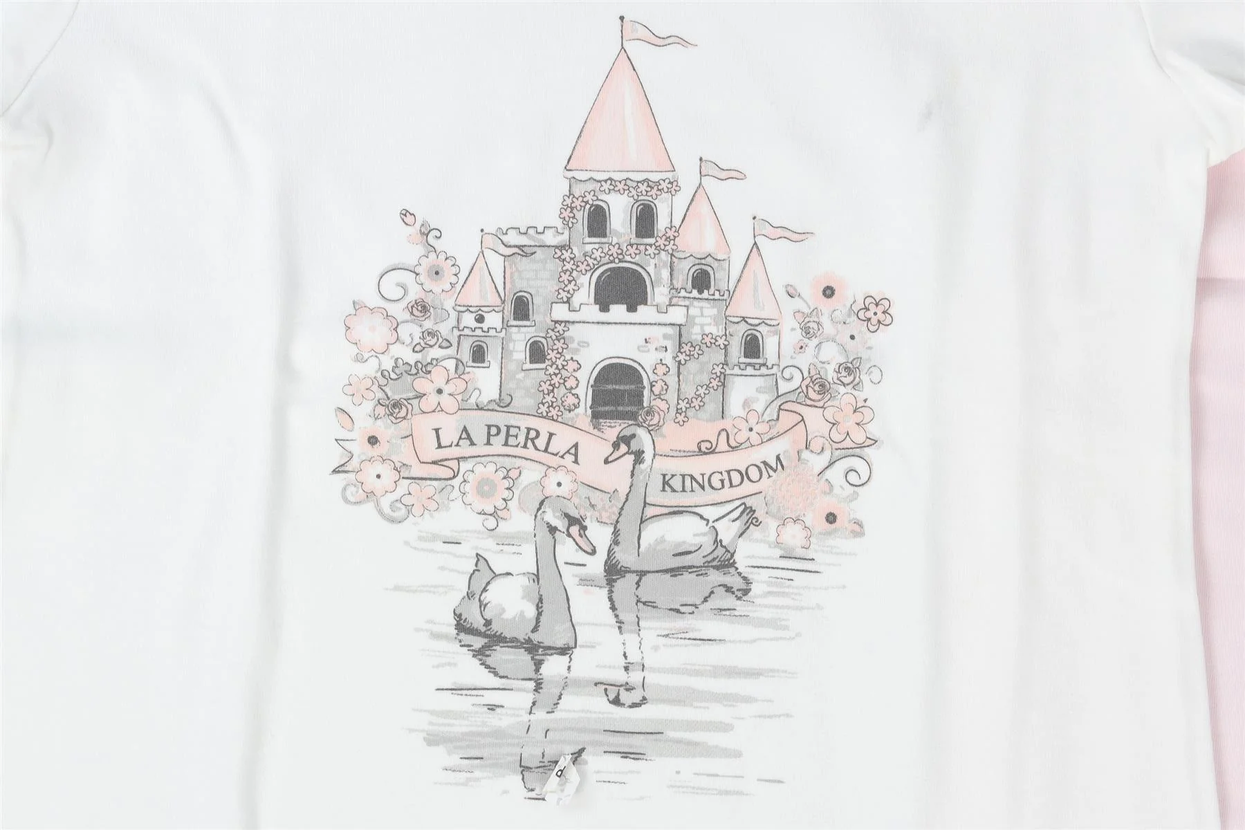 LA PERLA WHITE KIDS GIRLS PYJAMA SET 12 YEARS - Image 4