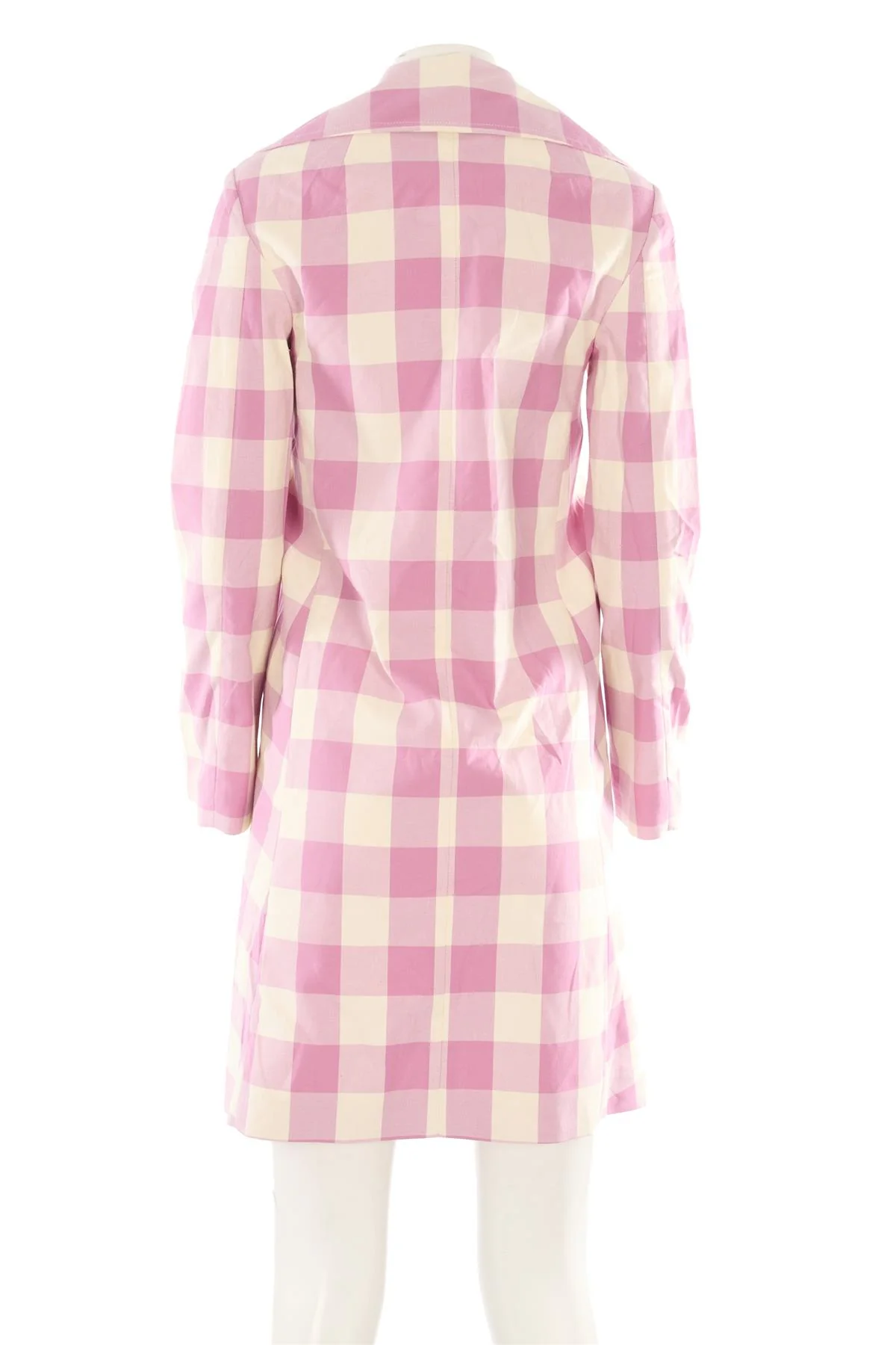 LA VESTE PINK COTTON COAT MEDIUM - Image 4