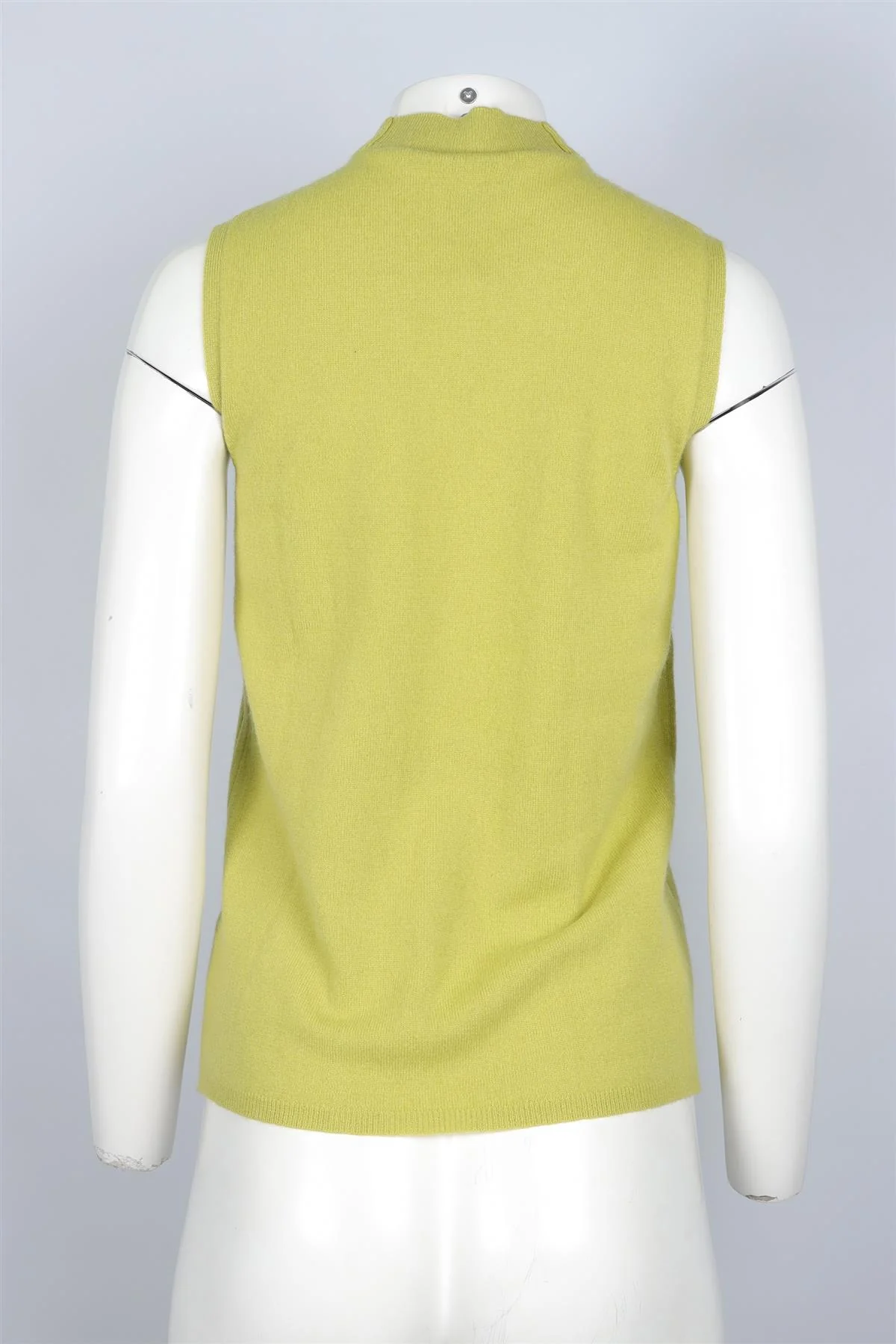 LAFAYETTE 148 GREEN CASHMERE TOP SMALL - Image 4