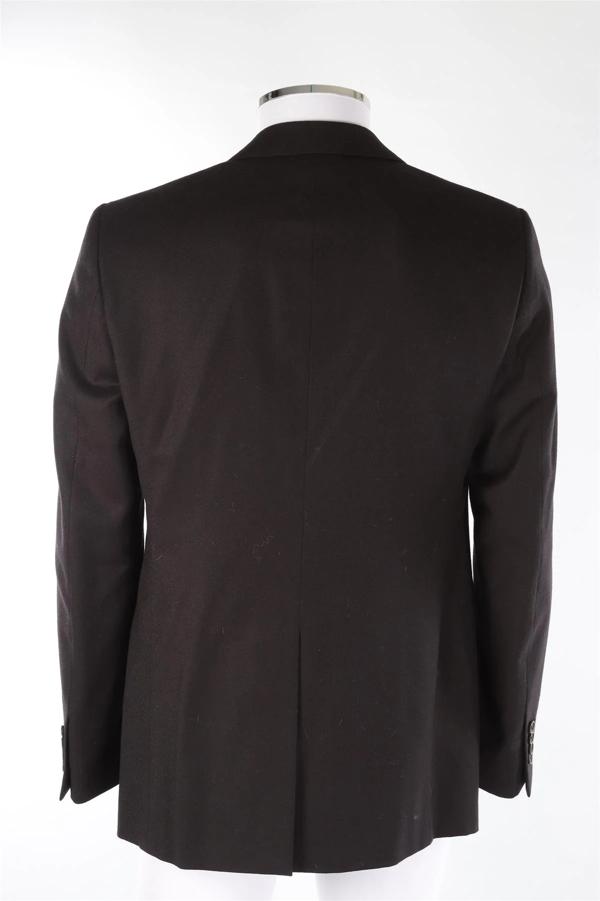 LANVIN BLACK MEN'S CASHMERE BLAZER IT 52 UK 42 - Image 4