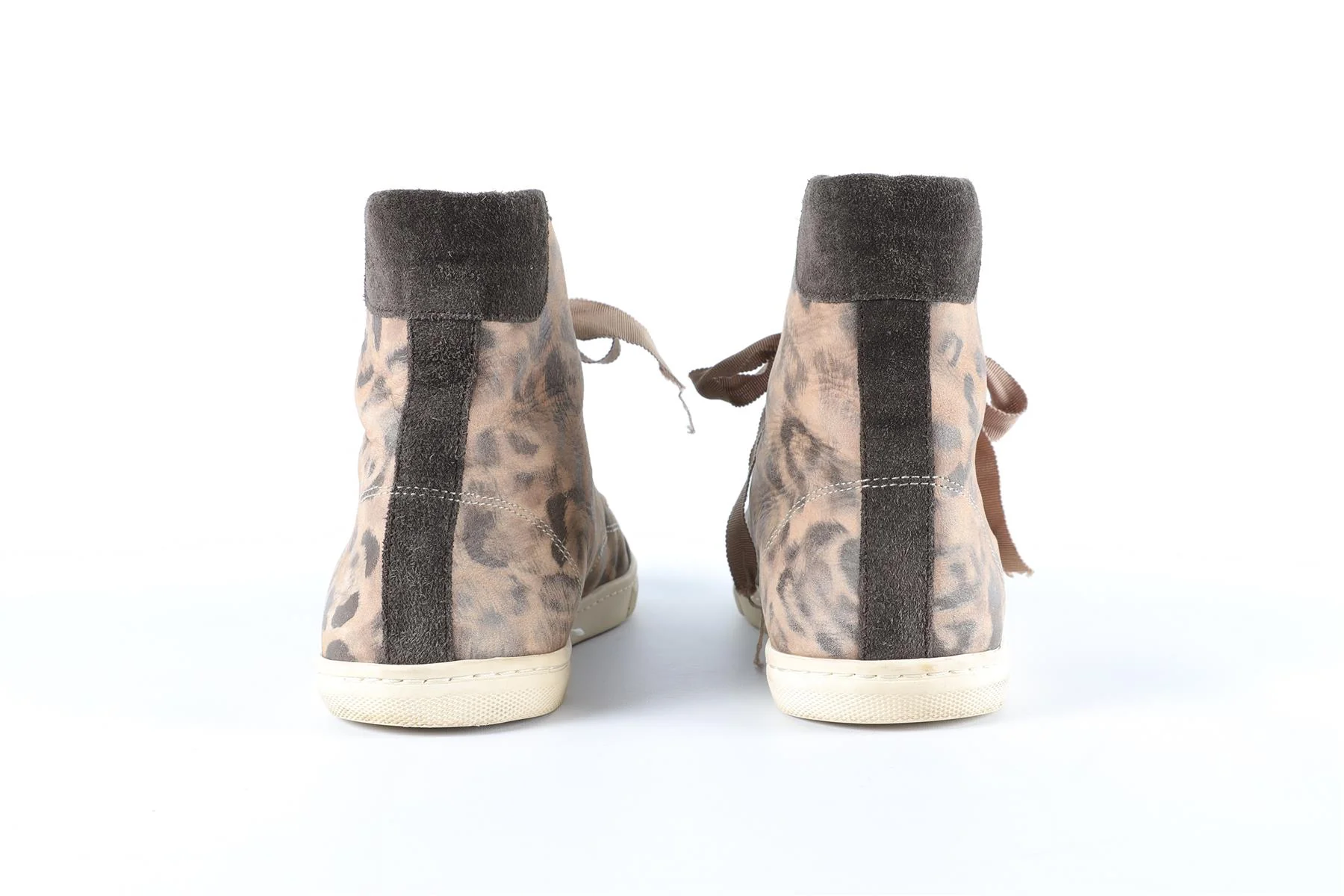 LANVIN BROWN NUBUCK SNEAKERS EU 39 UK 6, US 9 - Image 5