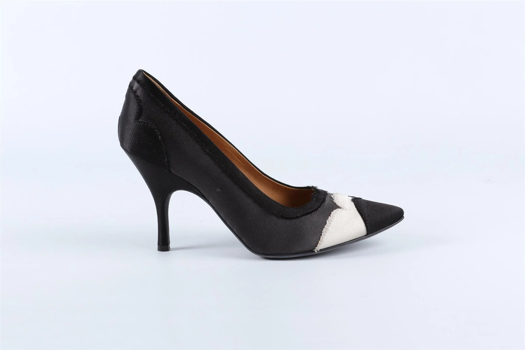 LANVIN GREY SATIN PUMPS EU 38 UK 5 US 8 - Image 2