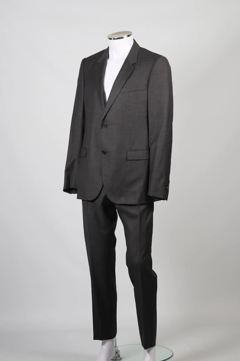 LANVIN MEN'S WOOL TWO PIECE SUIT IT 52 UK/US 36 FR 44 - Image 3