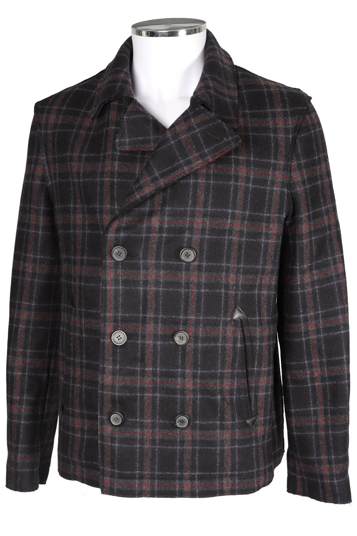 LANVIN NAVY MEN'S WOOL JACKET FR 52 UK/US 42