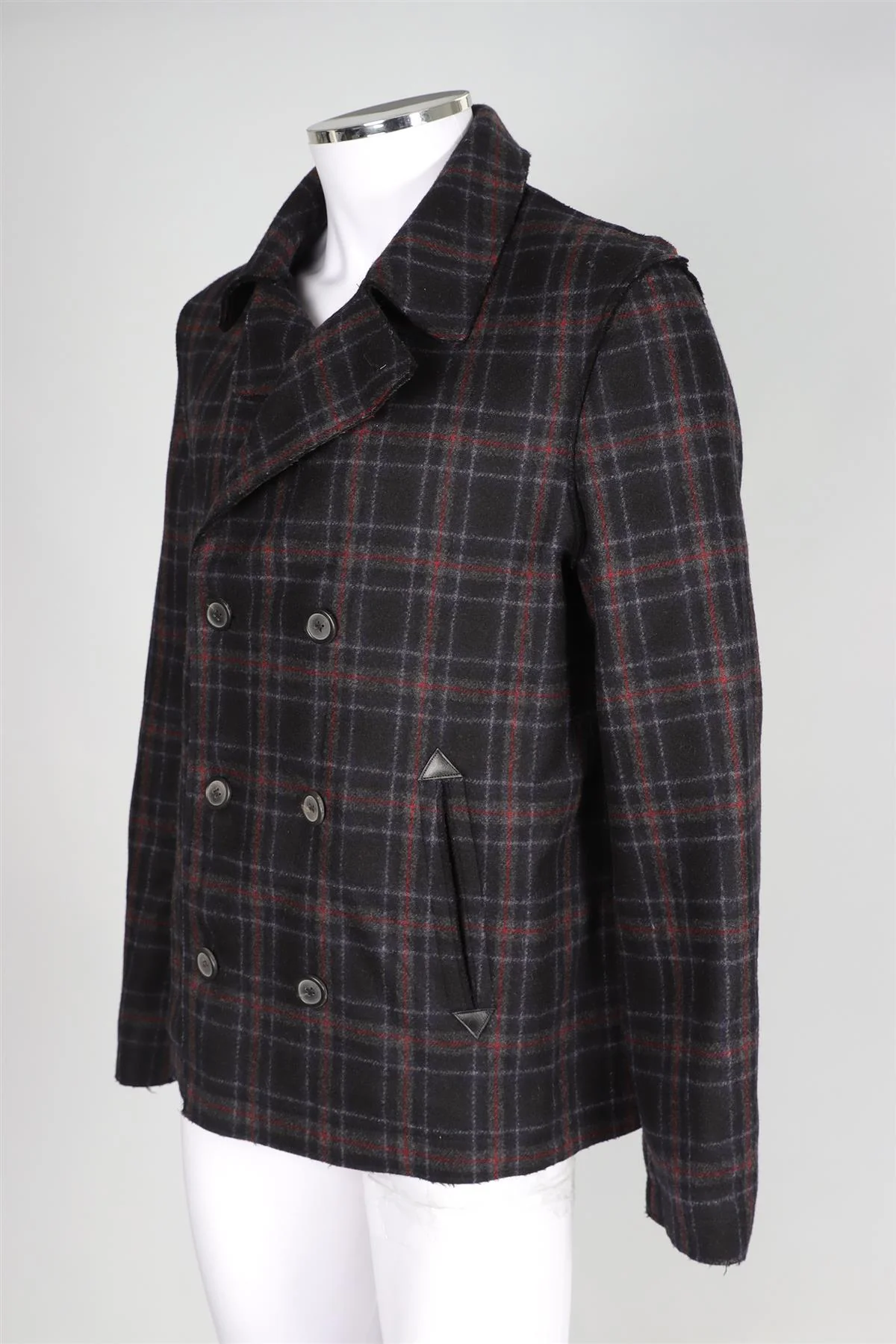 LANVIN NAVY MEN'S WOOL JACKET FR 52 UK/US 42 - Image 3