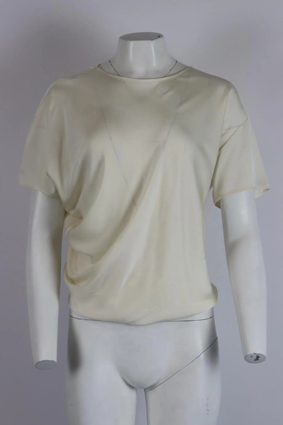 LANVIN SILK BLEND TOP FR 34 UK 6 - Image 2