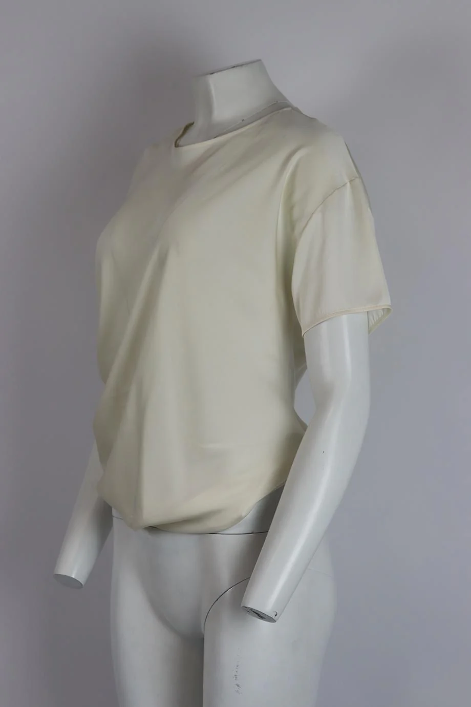 LANVIN SILK BLEND TOP FR 34 UK 6 - Image 3