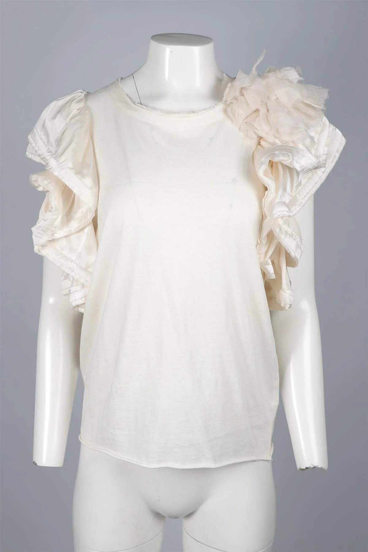 LANVIN WHITE COTTON TOP SMALL - Image 2