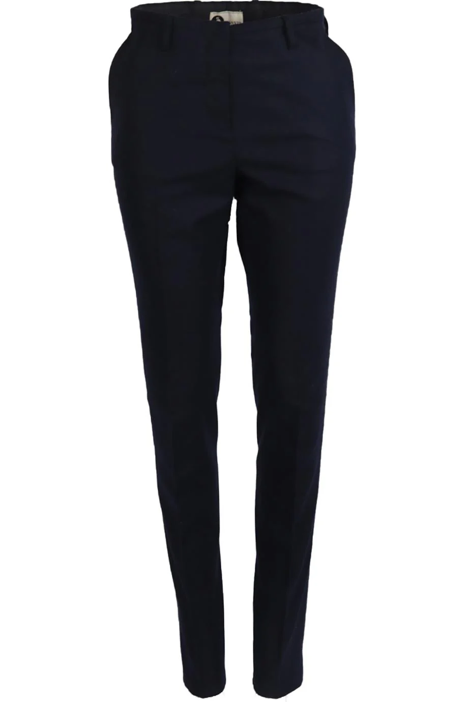 LANVIN WOOL SLIM LEG PANTS FR 36 UK 8