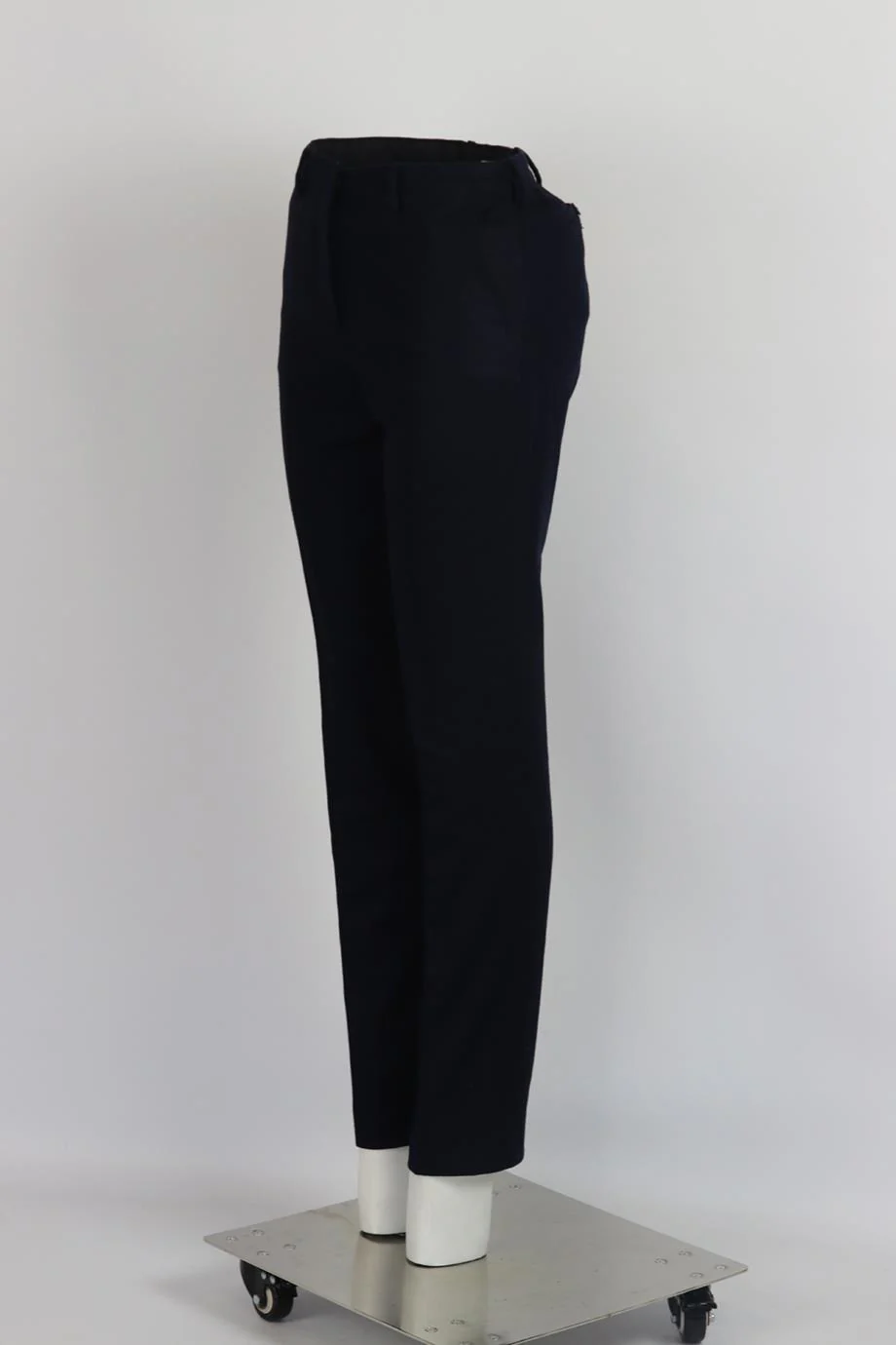 LANVIN WOOL SLIM LEG PANTS FR 36 UK 8 - Image 3
