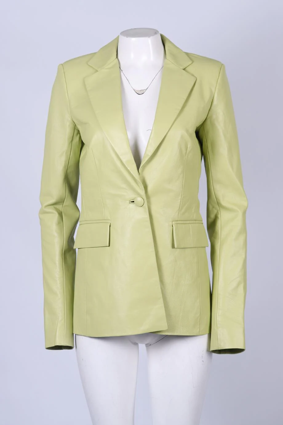 LAQUAN SMITH LEATHER BLAZER SMALL - Image 2