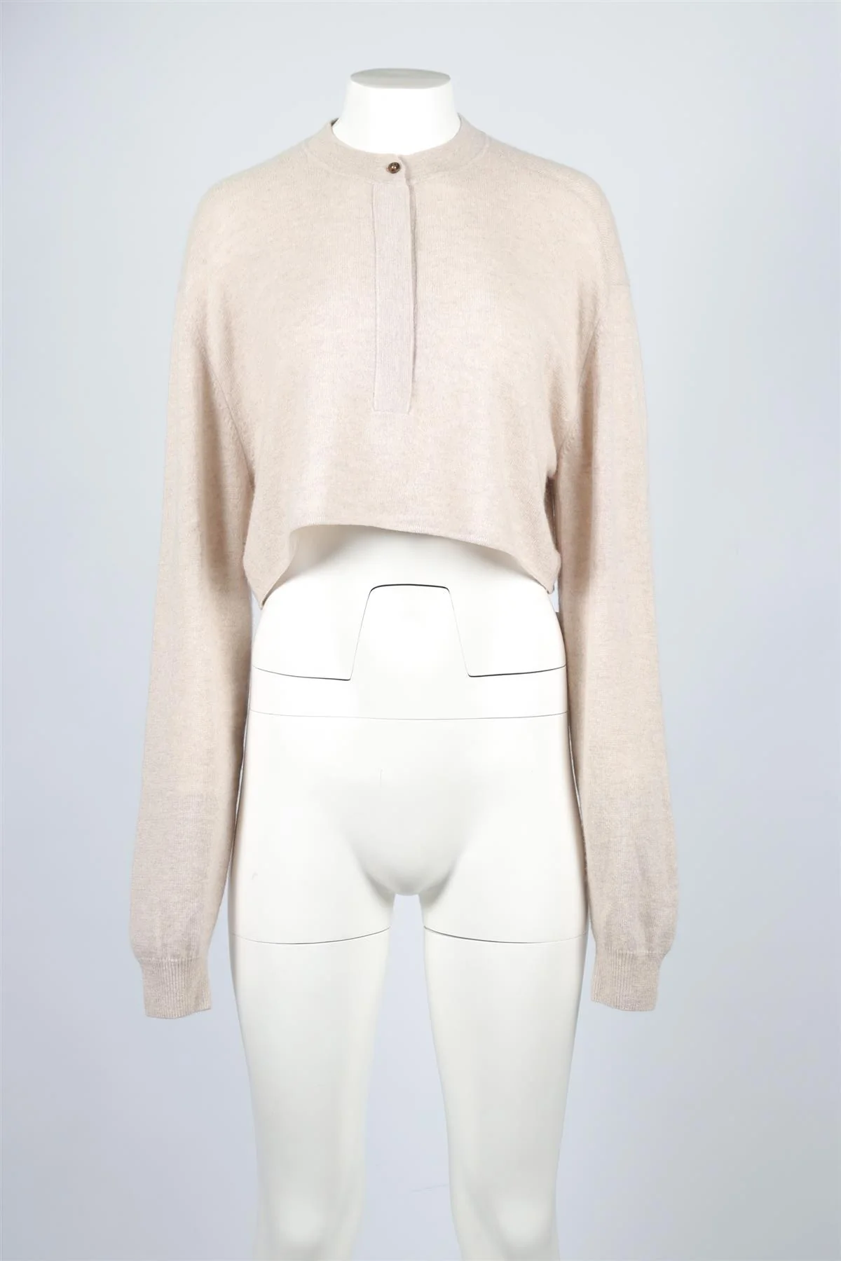 LE KASHA BEIGE CASHMERE SWEATER ONE SIZE - Image 2