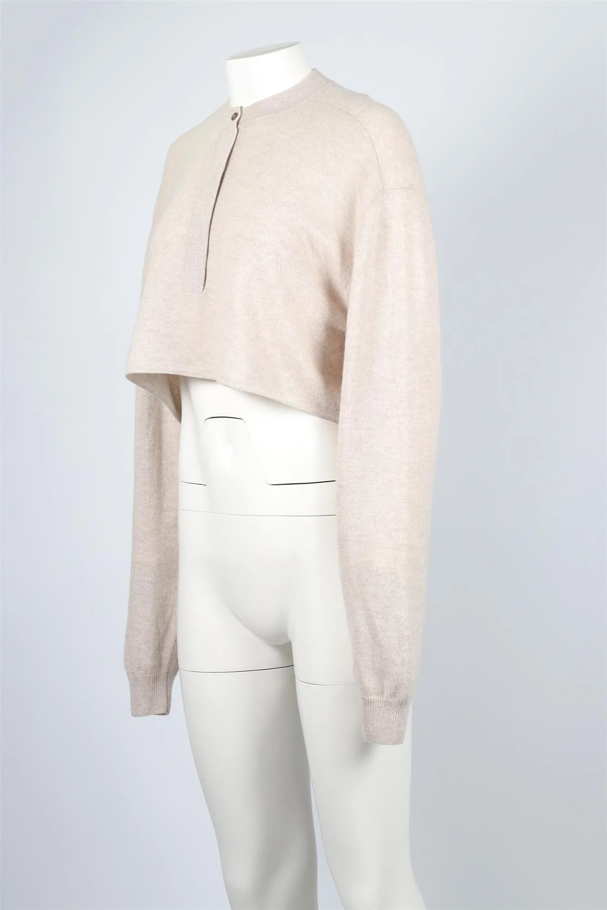 LE KASHA BEIGE CASHMERE SWEATER ONE SIZE - Image 3