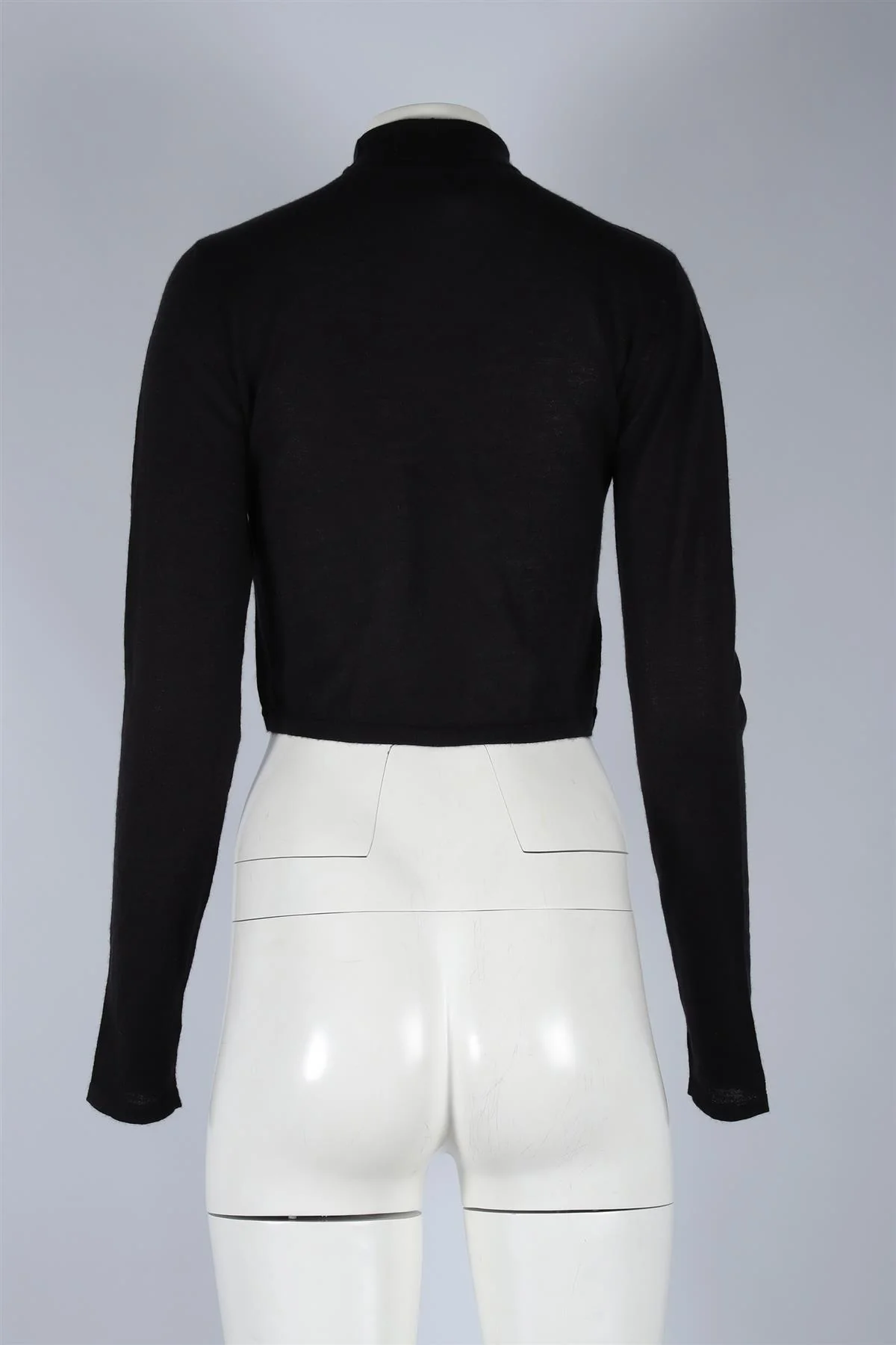 LE KASHA BLACK CASHMERE SWEATER SMALL/MEDIUM - Image 4