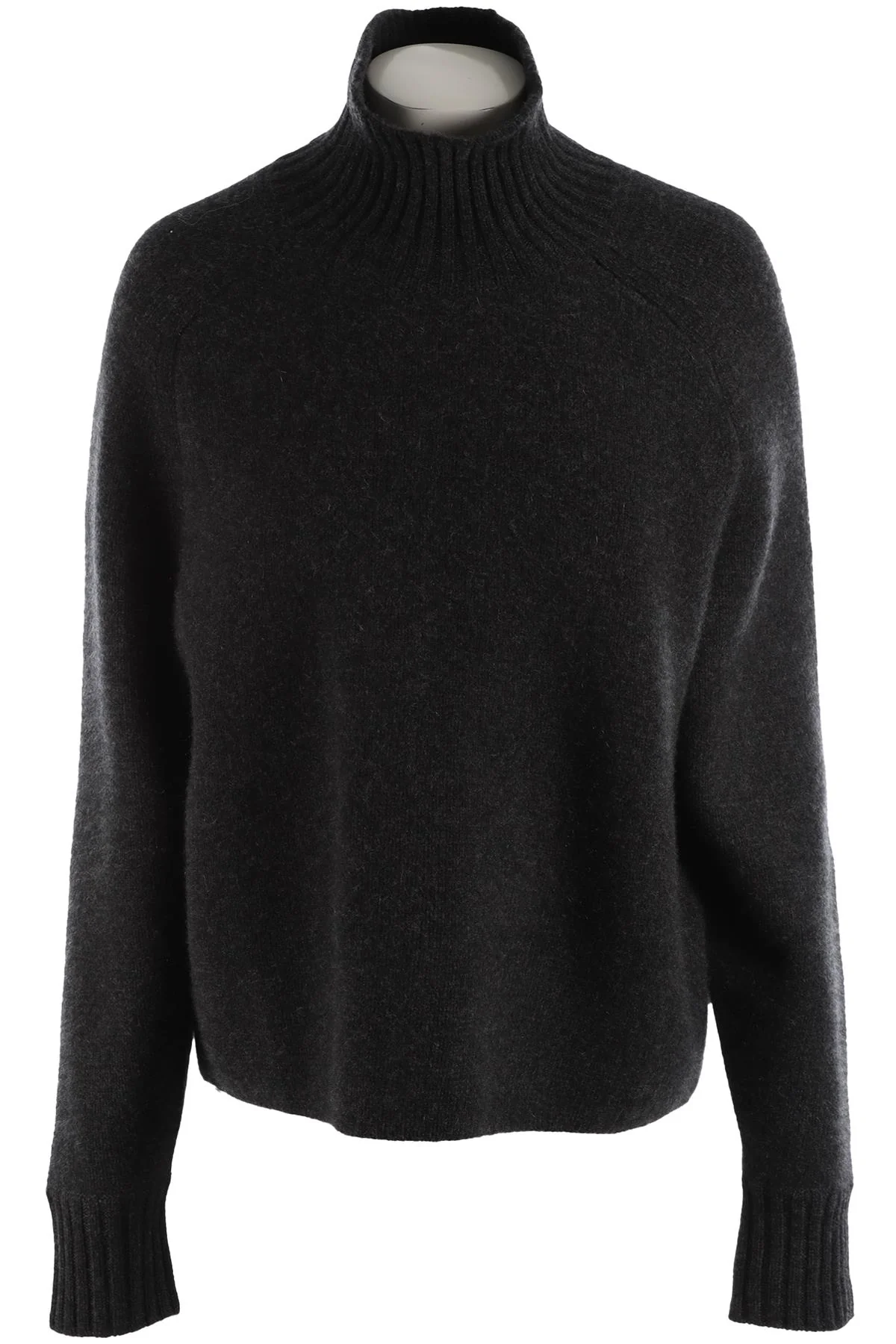 LE KASHA GREY CASHMERE SWEATER SMALL/MEDIUM