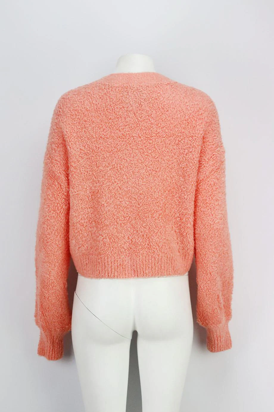 LE ORE COZY BOUCLÉ CARDIGAN SMALL - Image 4