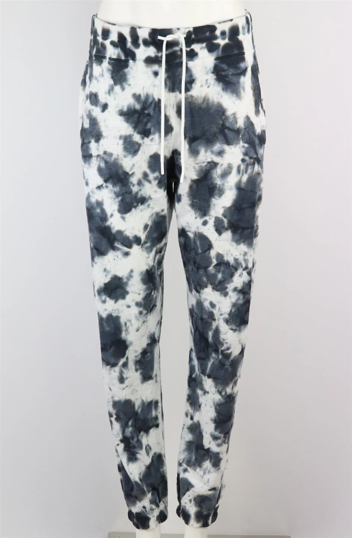 LEALLO TIE DYED COTTON TRACK PANTS LARGE - Image 2