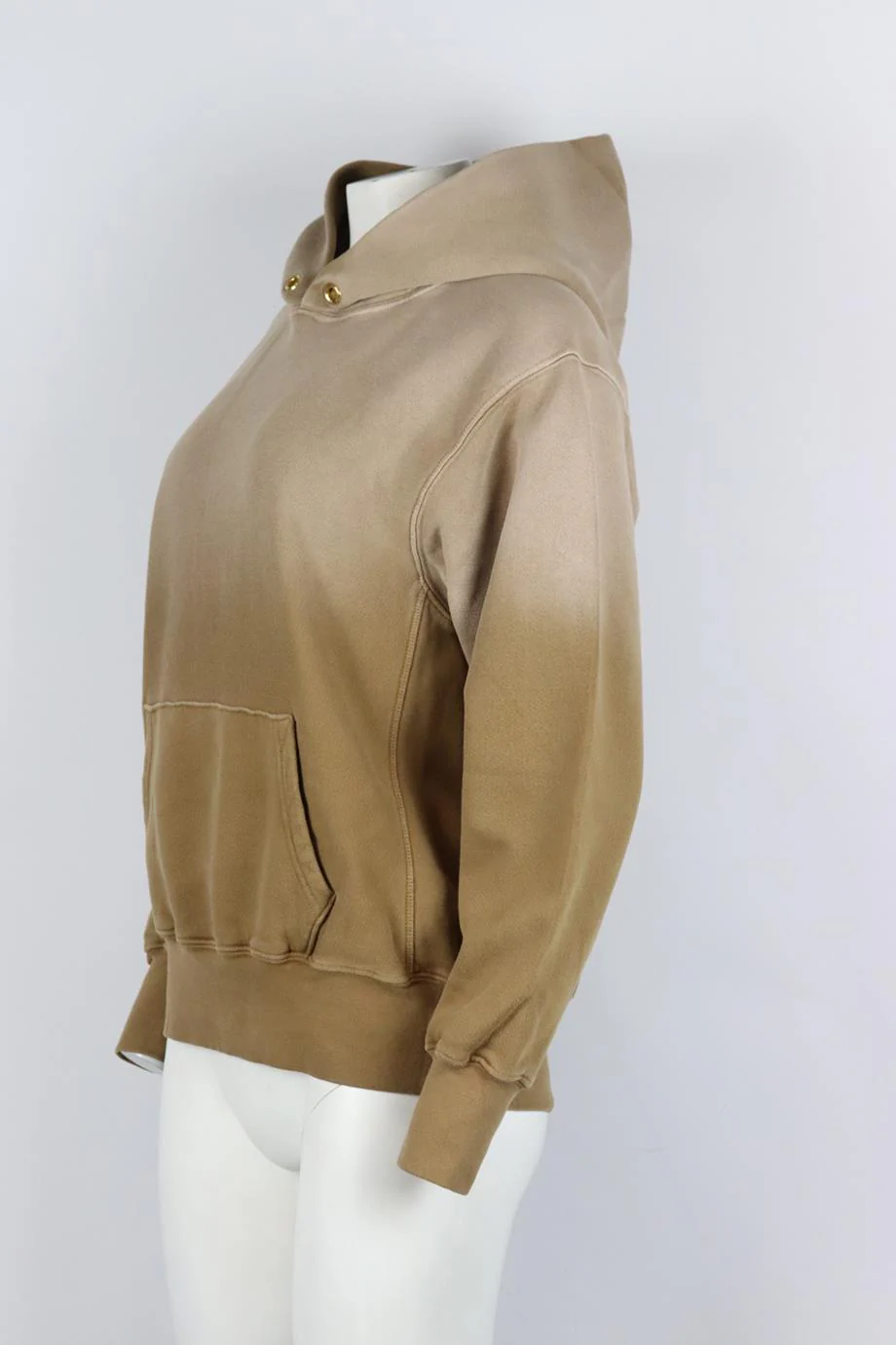 LES TIEN COTTON JERSEY HOODIE XSMALL - Image 3