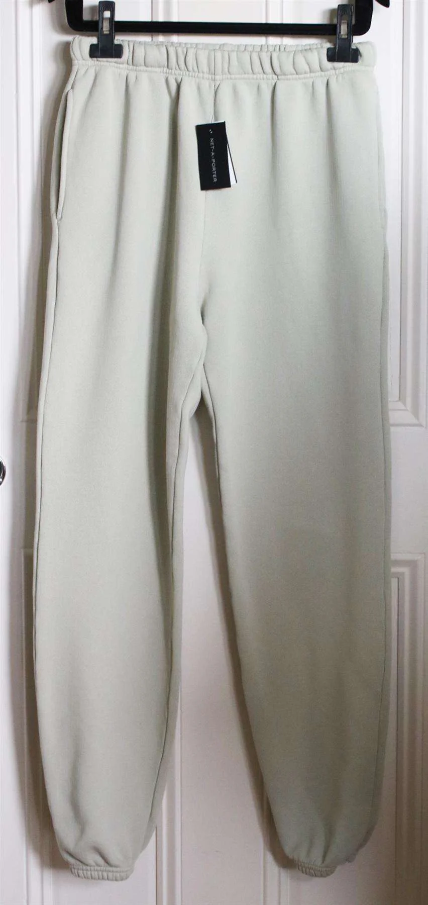 LES TIEN COTTON JERSEY TRACK PANTS SMALL - Image 2
