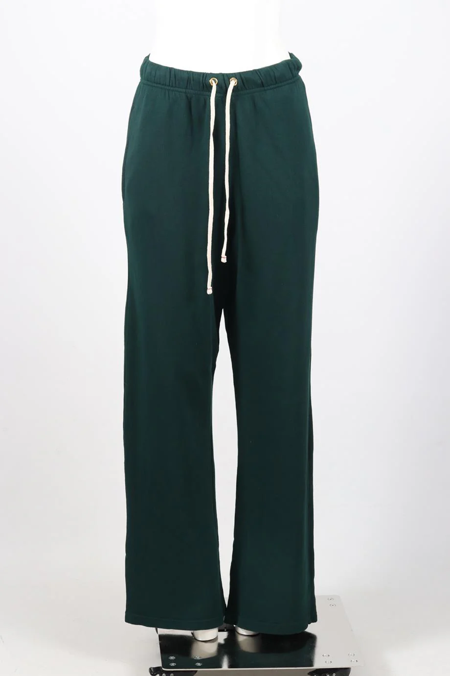 LES TIEN COTTON WIDE LEG PANTS SMALL - Image 2