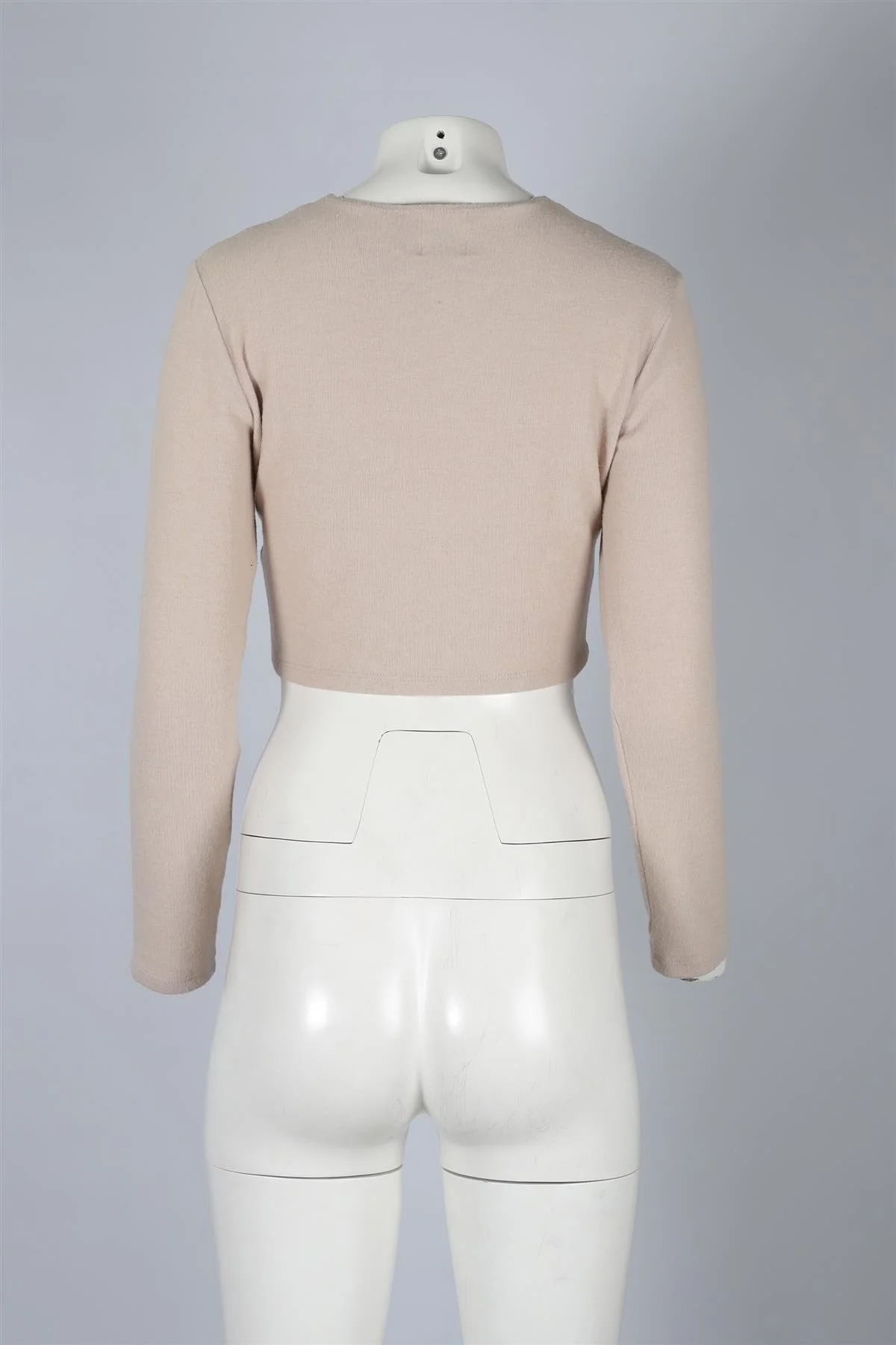 LESET BEIGE CASHMERE CARDIGAN SMALL - Image 4