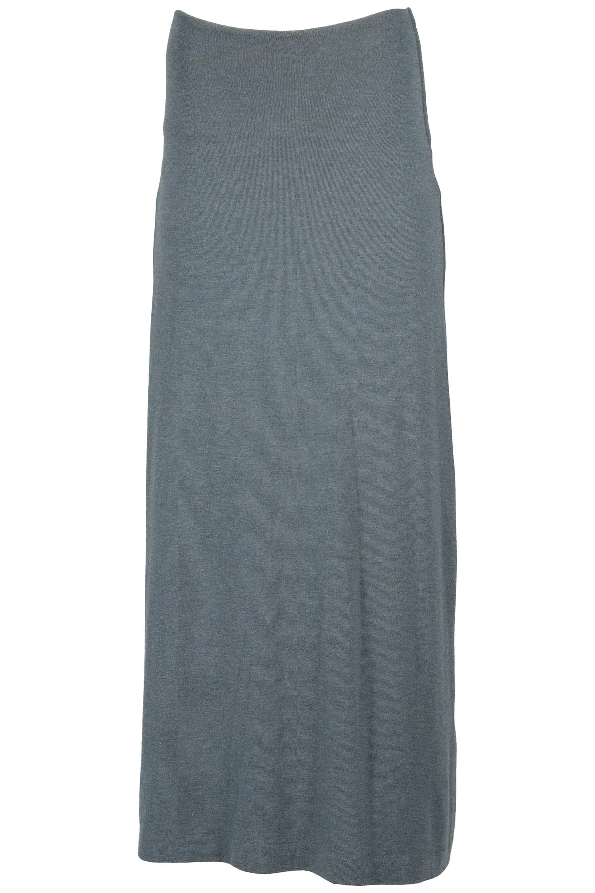 LESET BLUE JERSEY MAXI SKIRT XSMALL