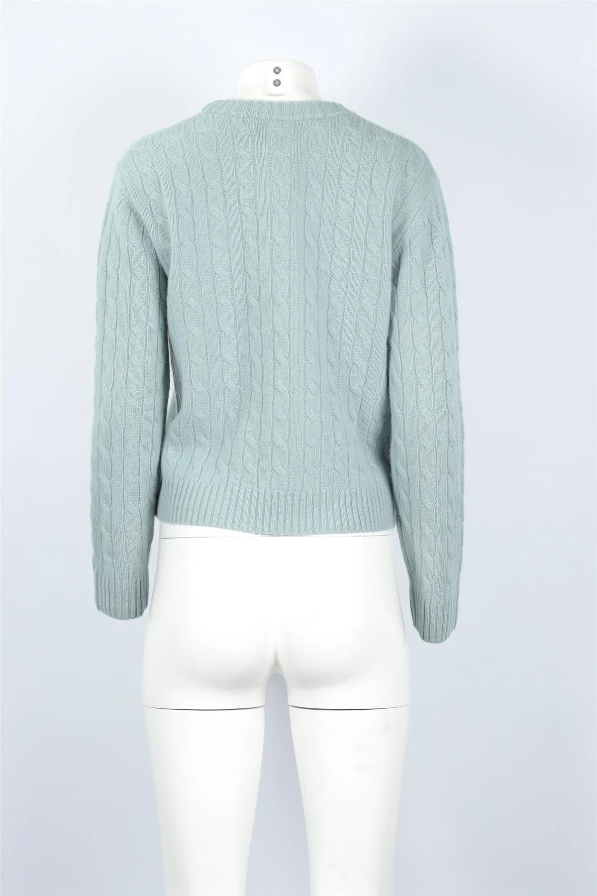 LESET BLUE WOOL SWEATER SMALL - Image 4