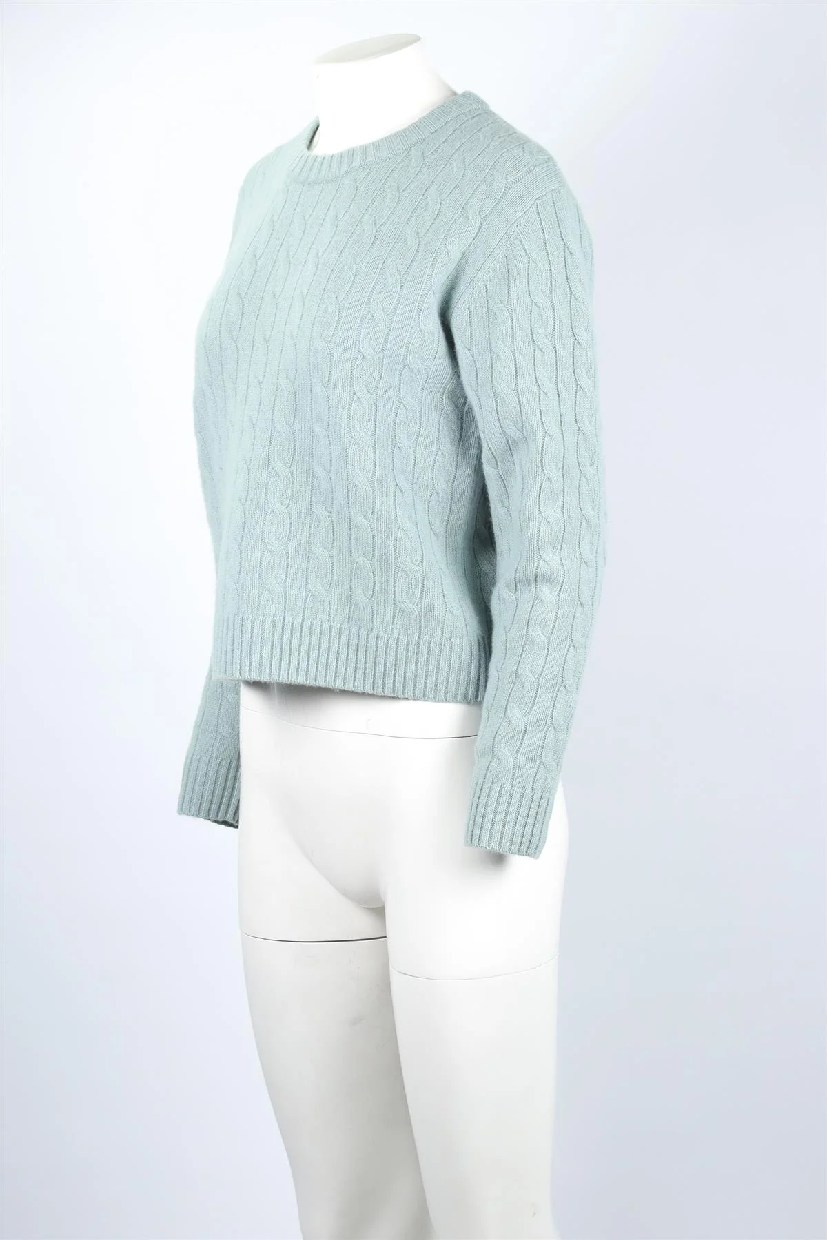 LESET BLUE WOOL SWEATER SMALL - Image 3