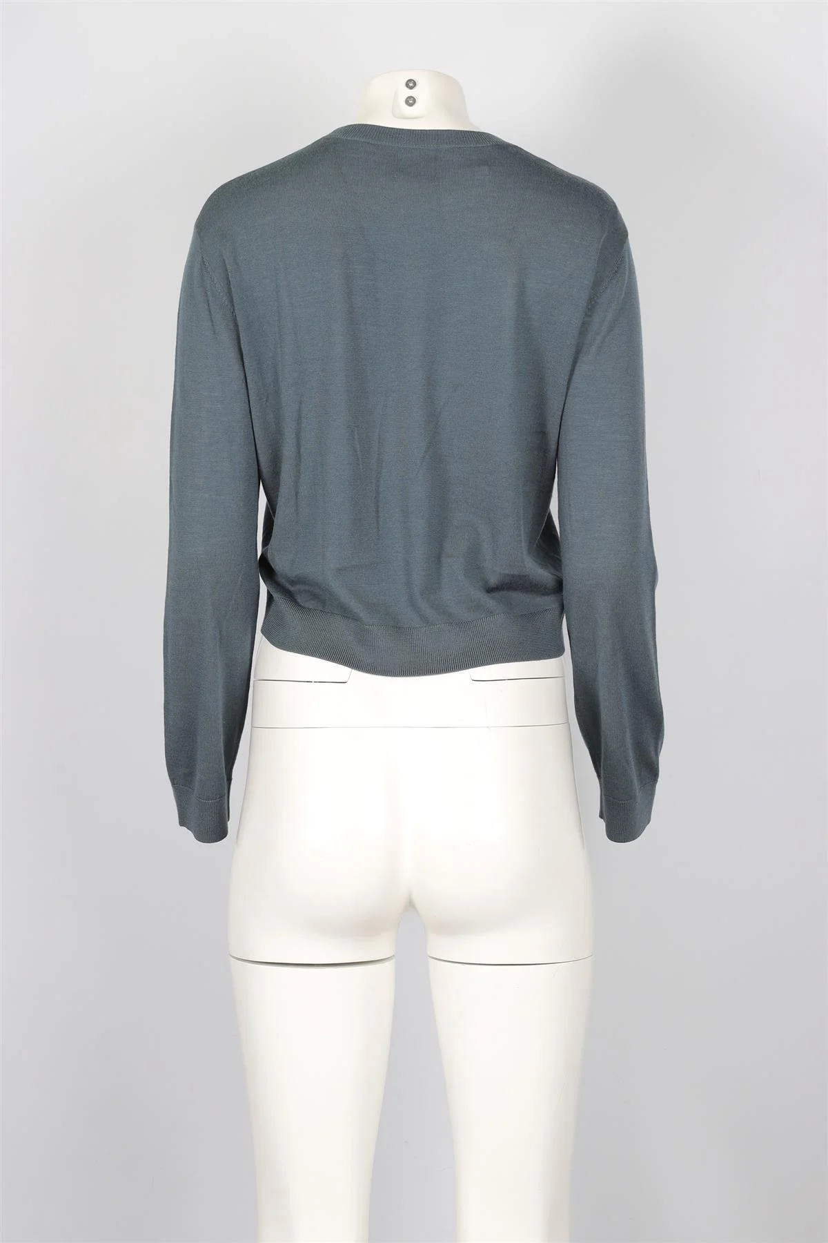 LESET BLUE WOOL SWEATER SMALL - Image 4