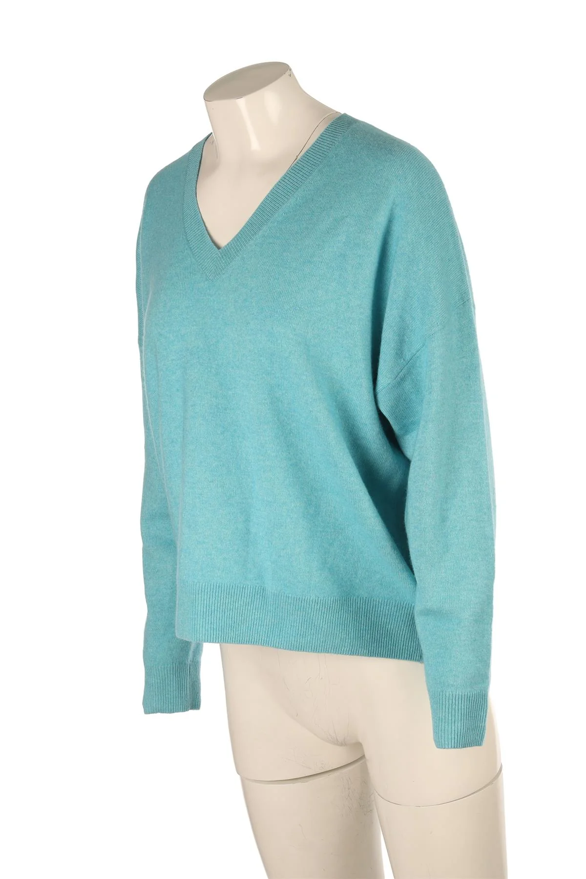 LESET BLUE WOOL SWEATER XSMALL - Image 3