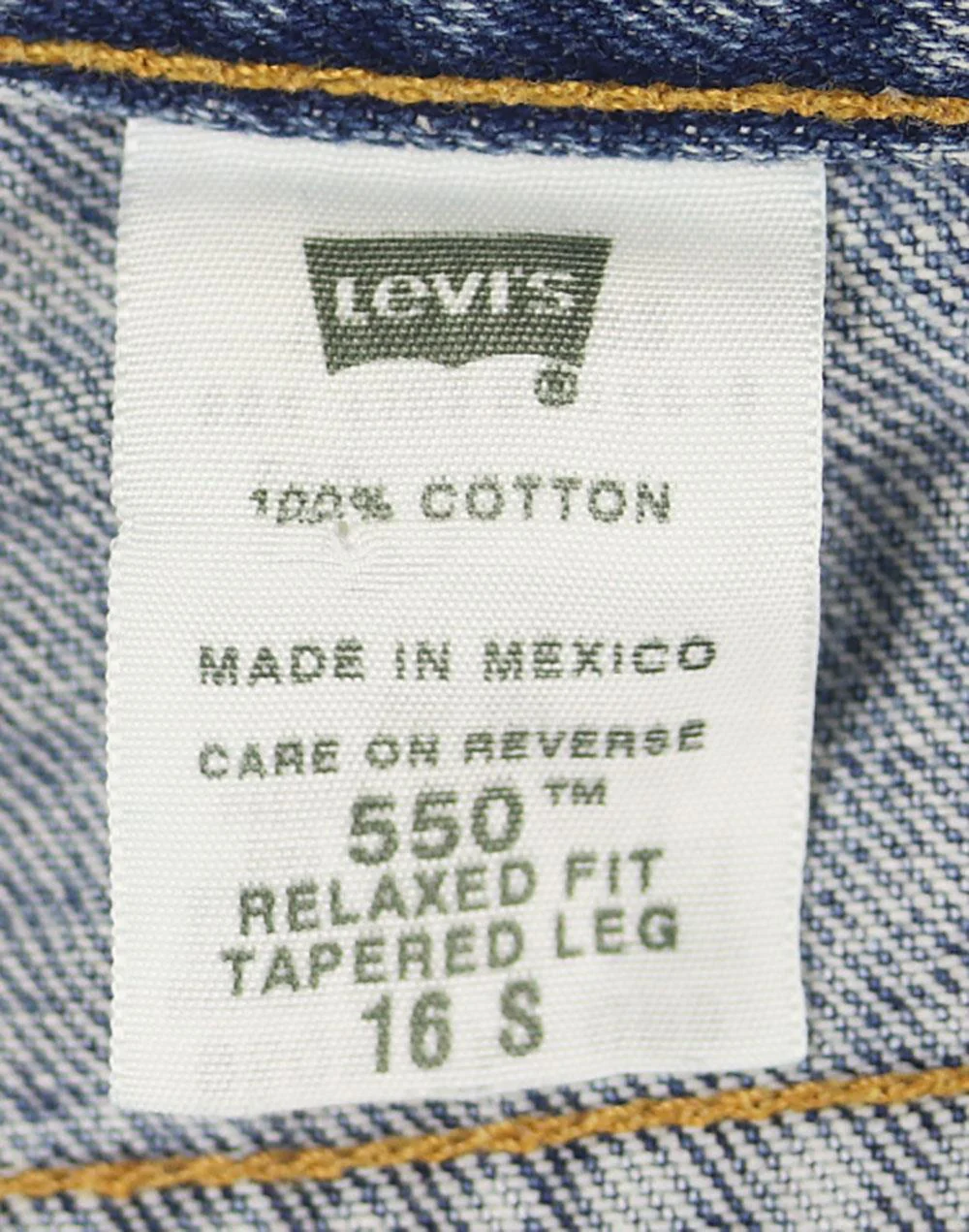LEVI'S DISTRESSED HIGH WAISTED DENIM SHORTS W30 UK 12 - Image 5