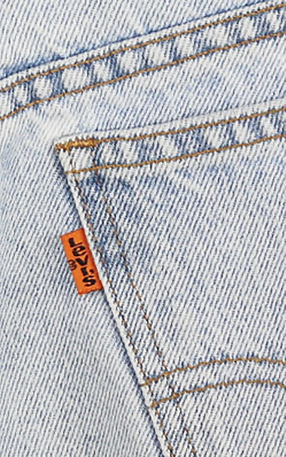 LEVI'S FRAYED HIGH WAISTED DENIM SHORTS W25 UK 6/8 - Image 4