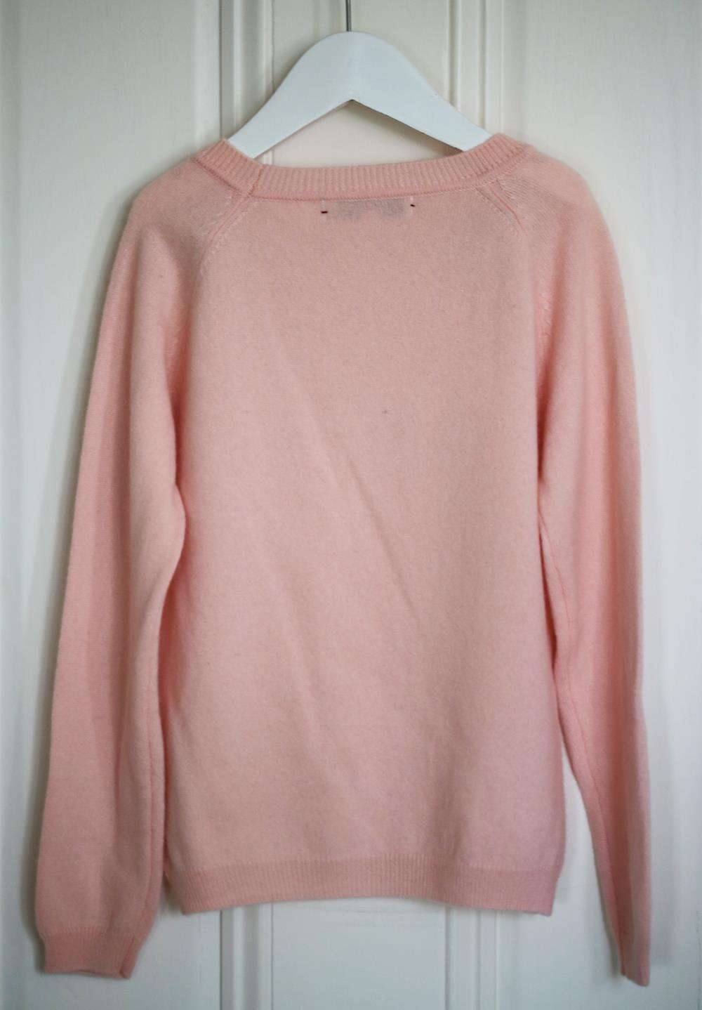 LINGUA FRANCA KIDS GIRLS EMBROIDERED CASHMERE SWEATER 6 YEARS - Image 3