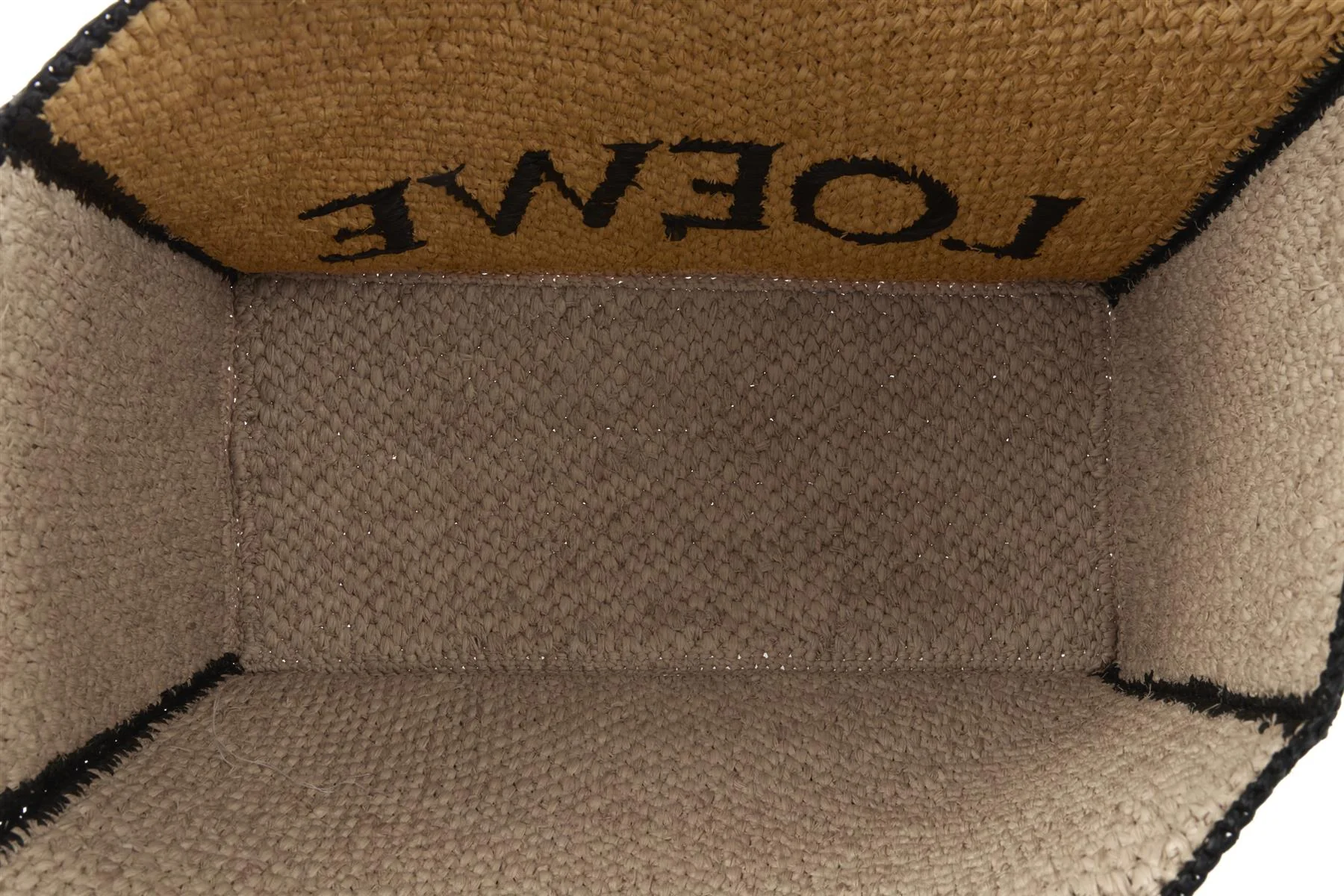 LOEWE BEIGE LARGE RAFFIA TOTE BAG - Image 8