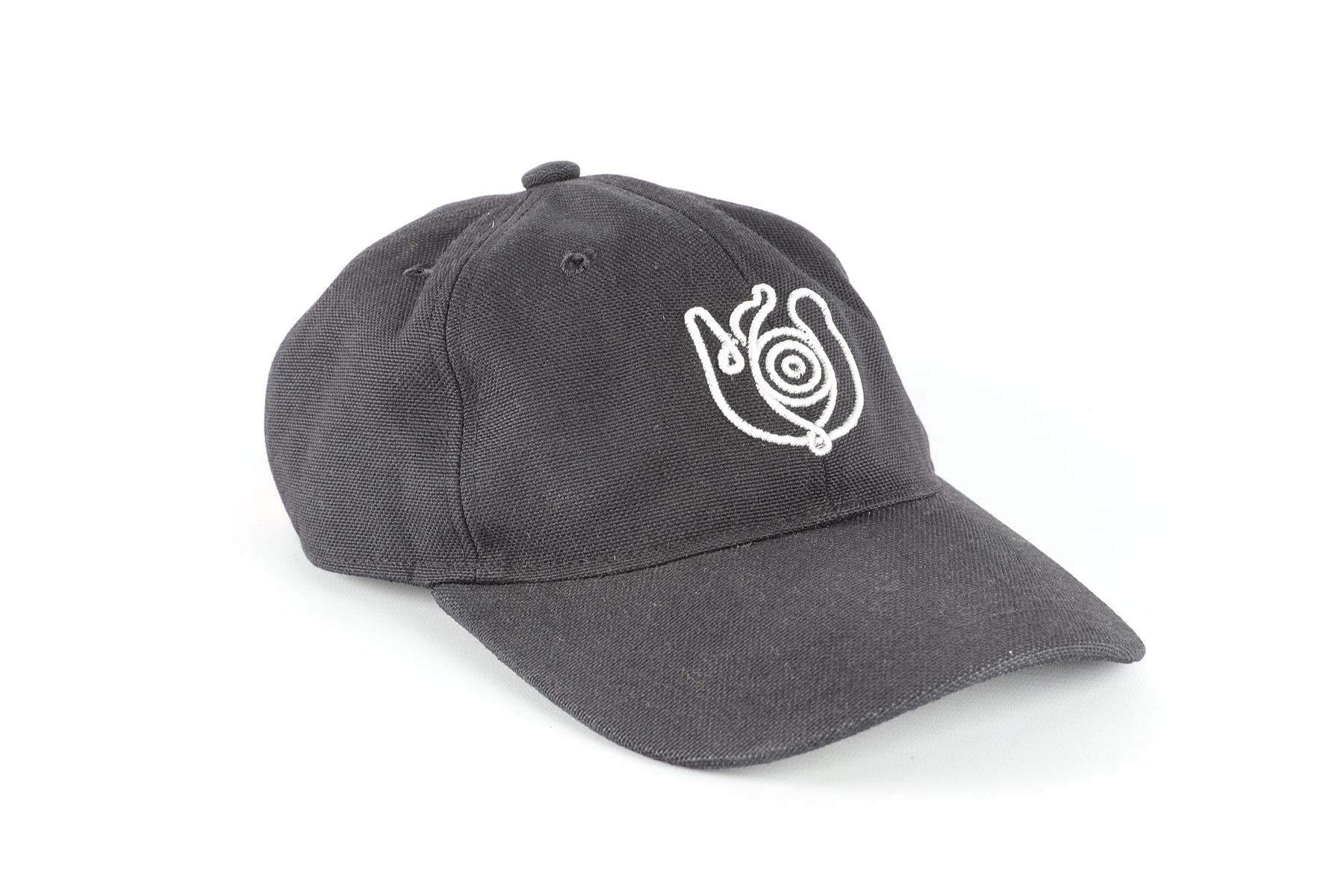 LOEWE BLACK COTTON BASEBALL CAP ONE SIZE - Image 2