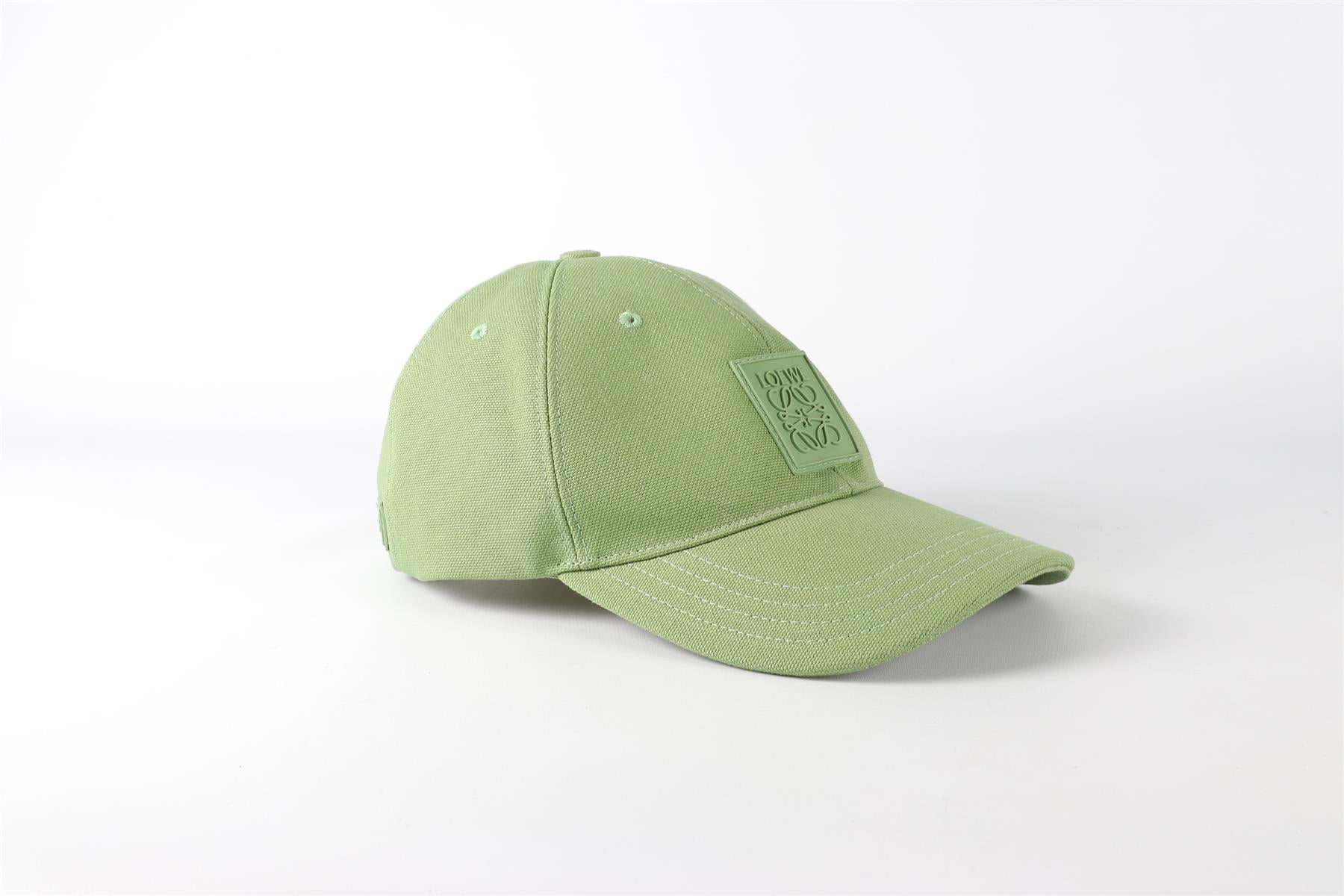 LOEWE GREEN COTTON BASEBALL CAP - Image 2