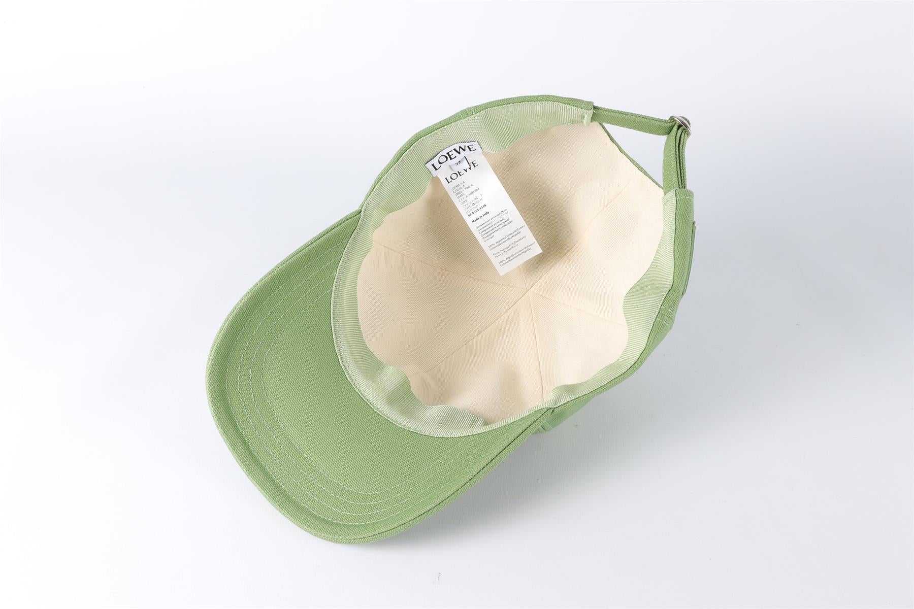 LOEWE GREEN COTTON BASEBALL CAP - Image 7