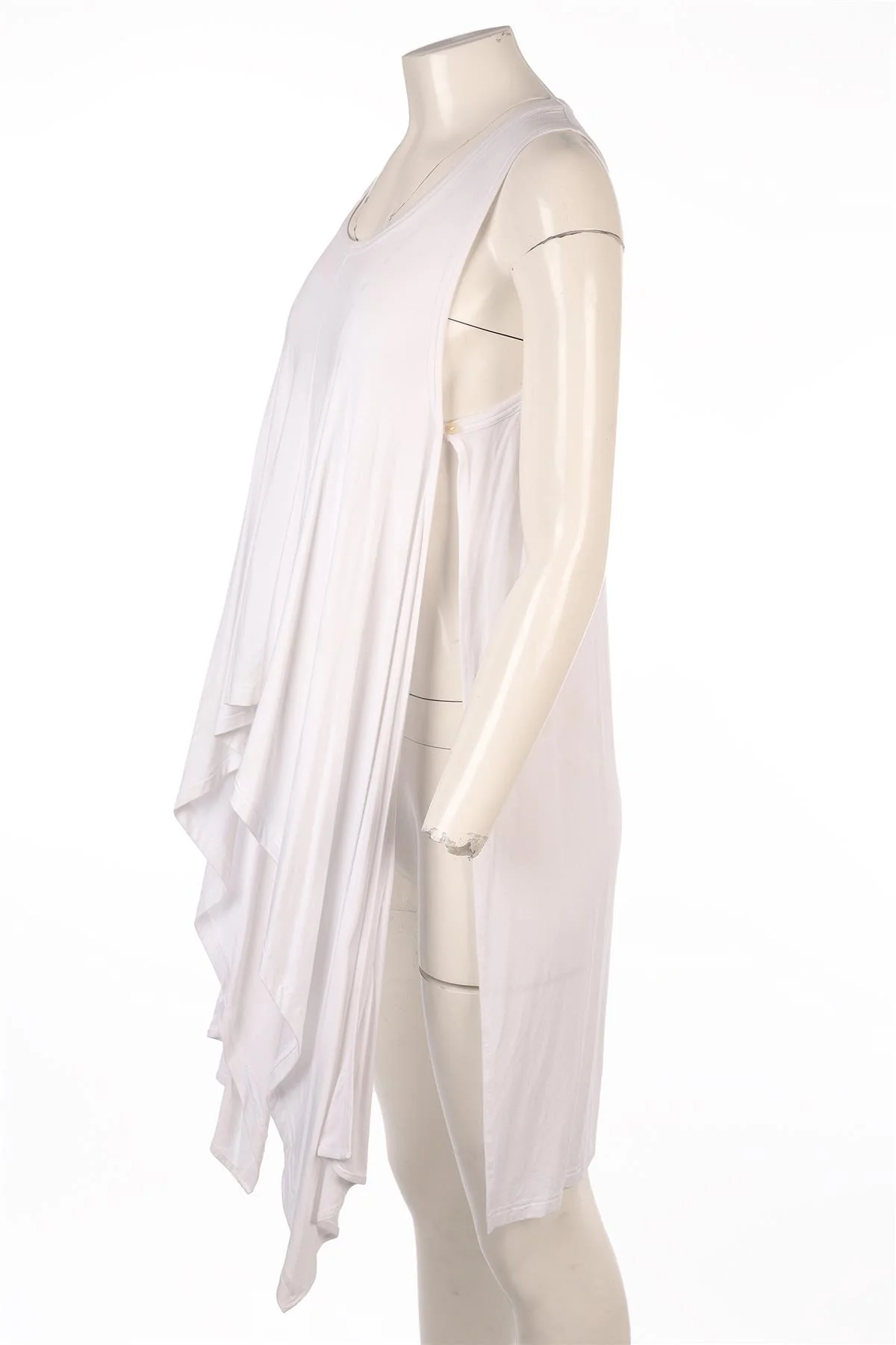 LOEWE + PAULA'S IBIZA WHITE JERSEY TOP SMALL - Image 3