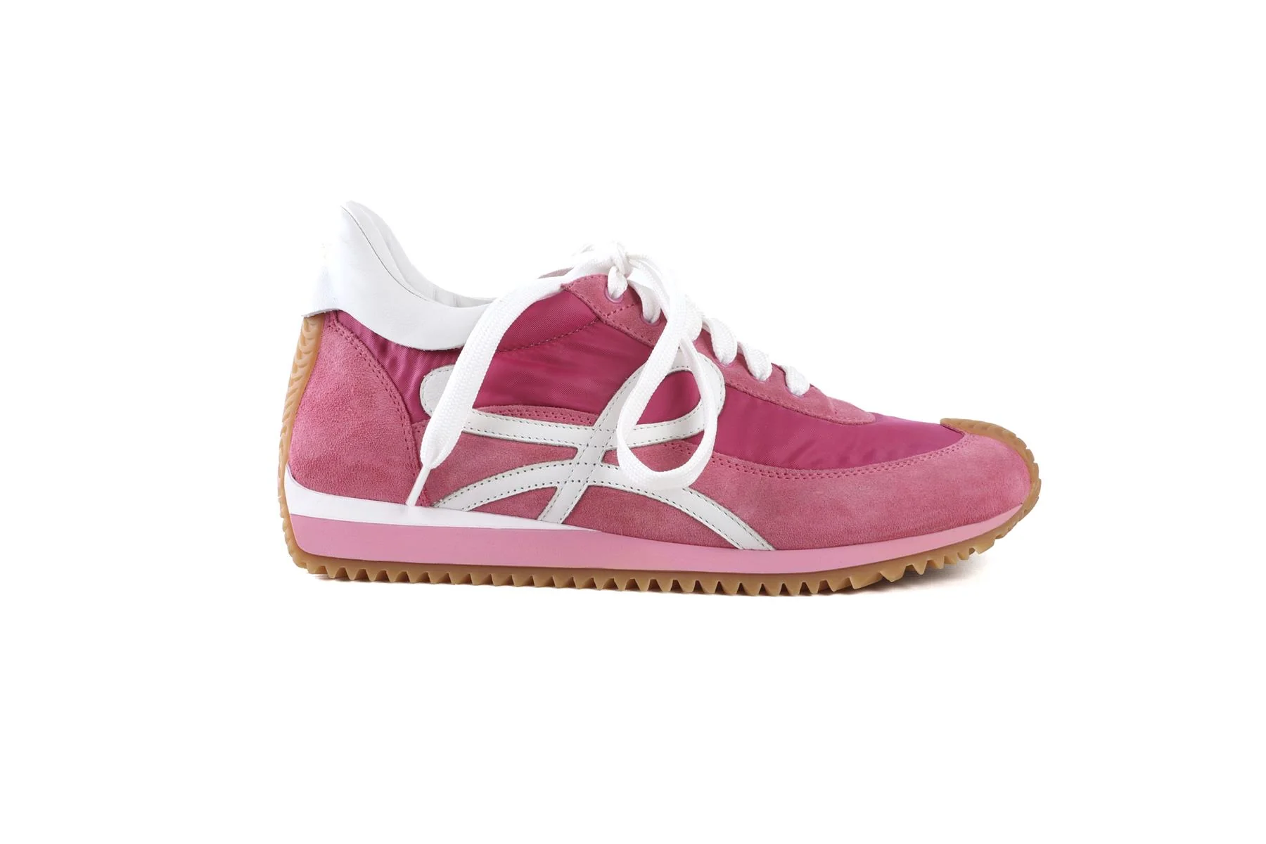 LOEWE PINK FLOW RUNNER SUEDE SNEAKERS EU 39 UK 6 US 9 - Image 2