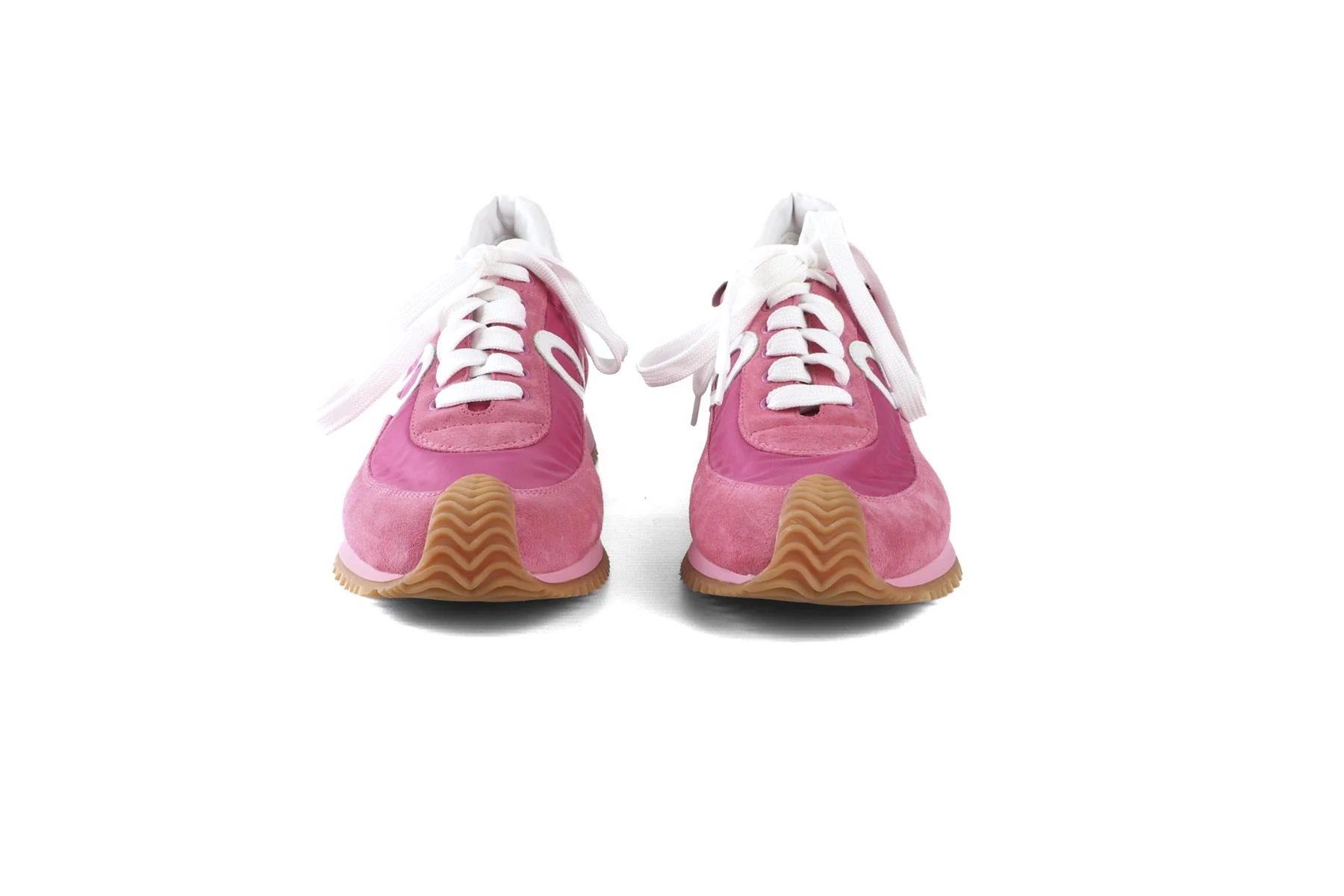 LOEWE PINK FLOW RUNNER SUEDE SNEAKERS EU 39 UK 6 US 9 - Image 3
